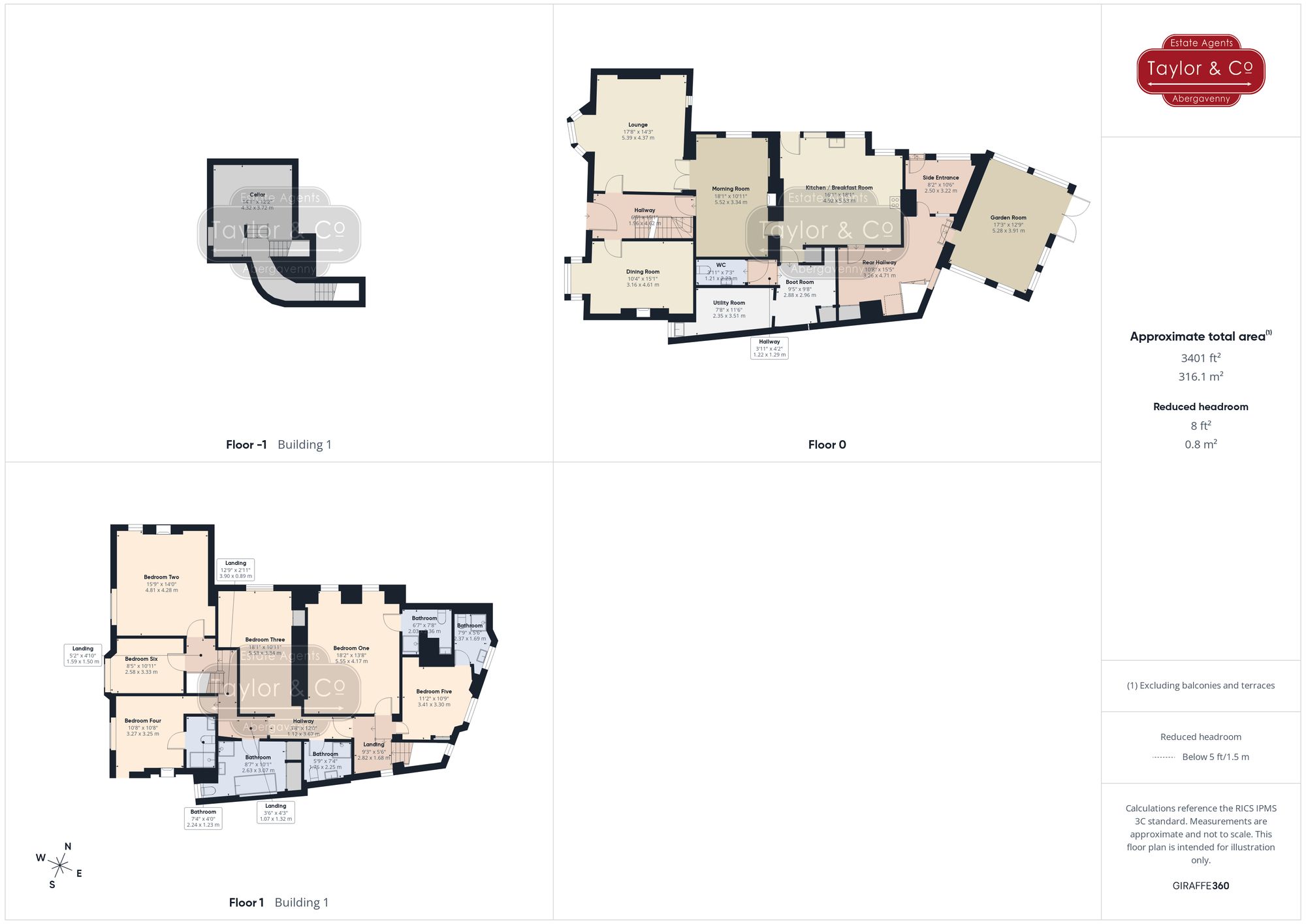 Floorplans For Brecon Road, Crickhowell, NP8
