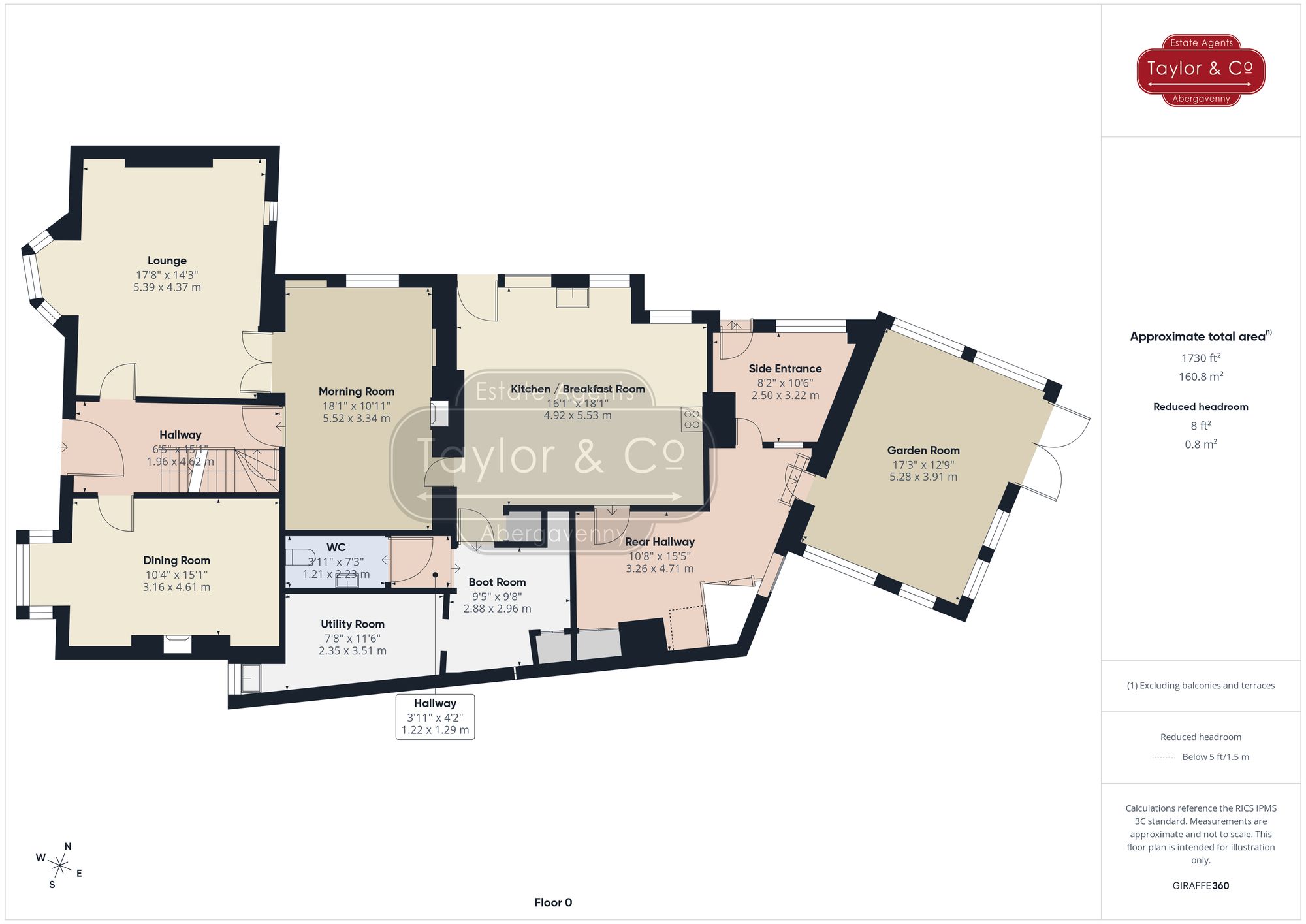 Floorplans For Brecon Road, Crickhowell, NP8