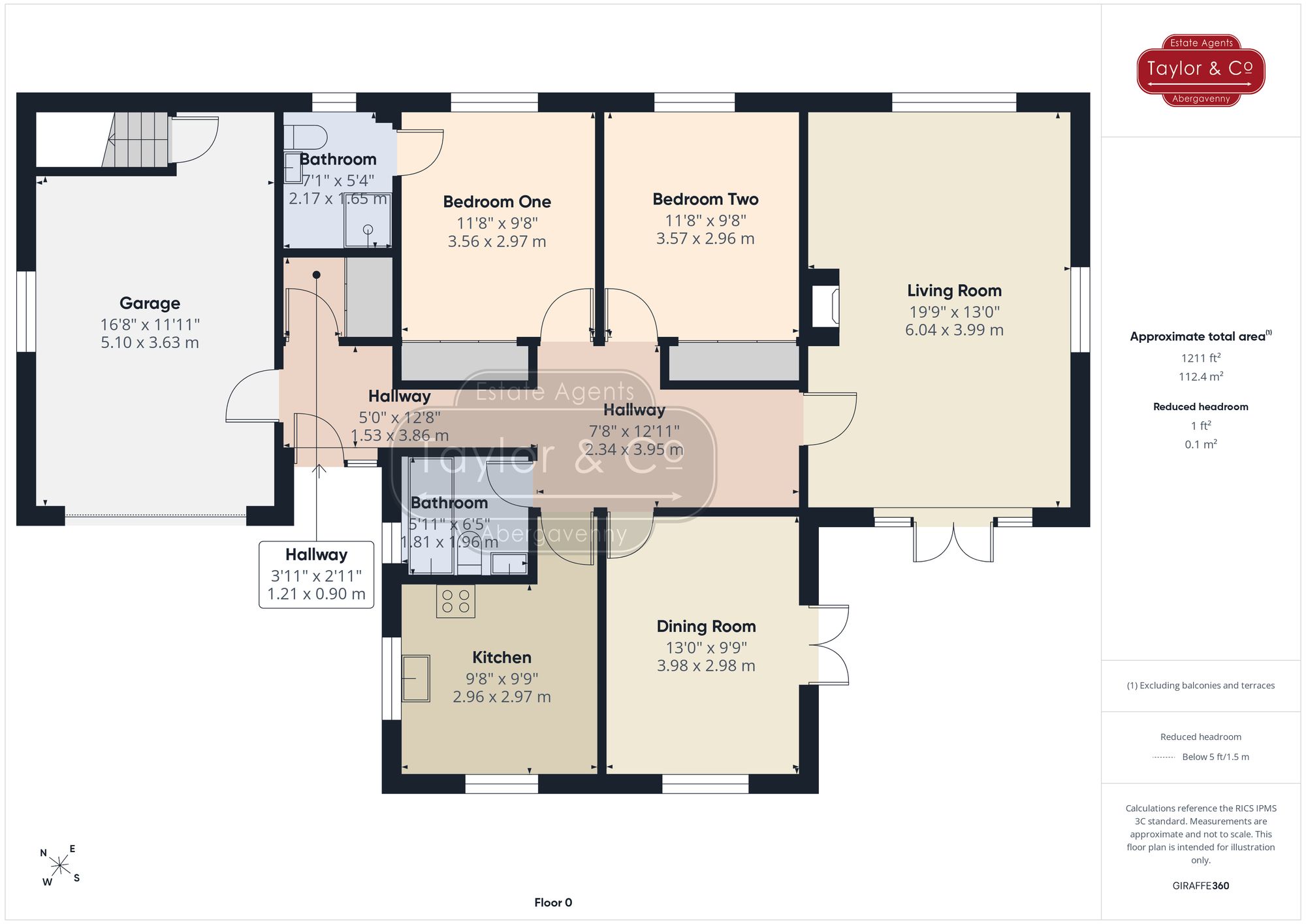 Floorplans For Llanvihangel Crucorney, Abergavenny, NP7