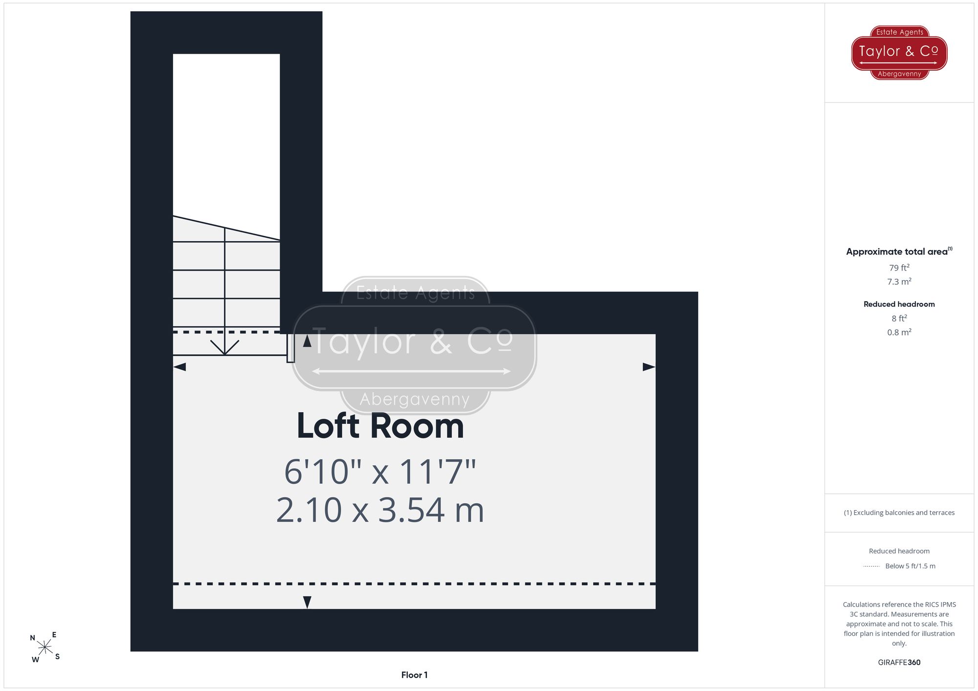 Floorplans For Llanvihangel Crucorney, Abergavenny, NP7