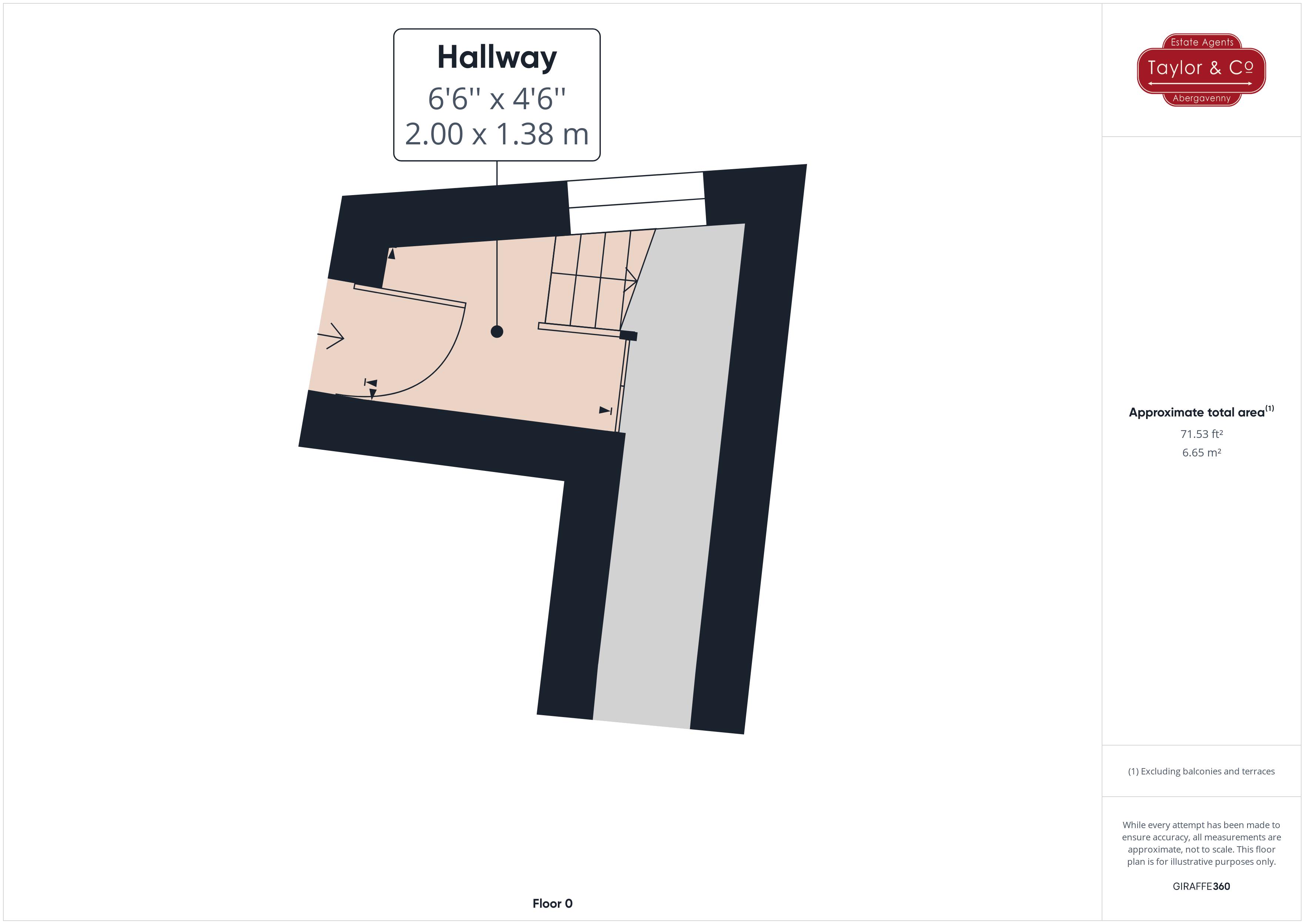 Floorplans For Nevill Street, Abergavenny