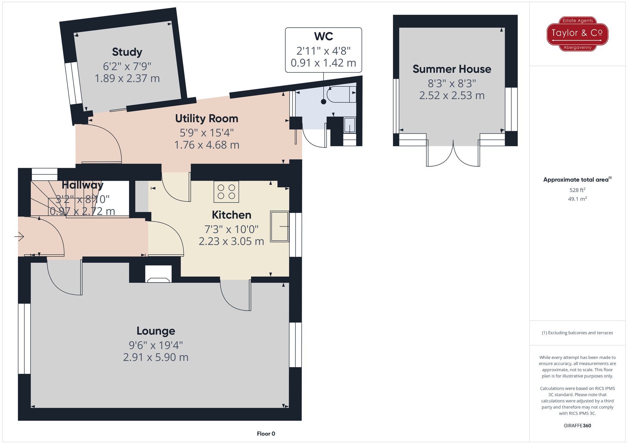 Floorplans For Old Barn Way, Abergavenny, NP7