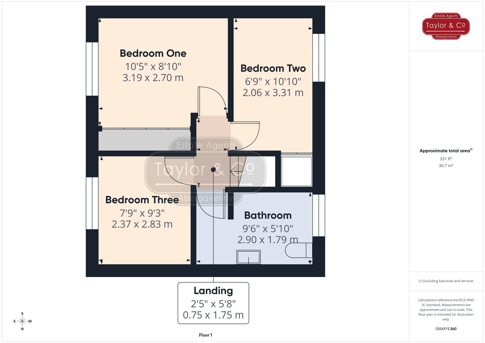 Floorplans For Chapel Road, Abergavenny, NP7