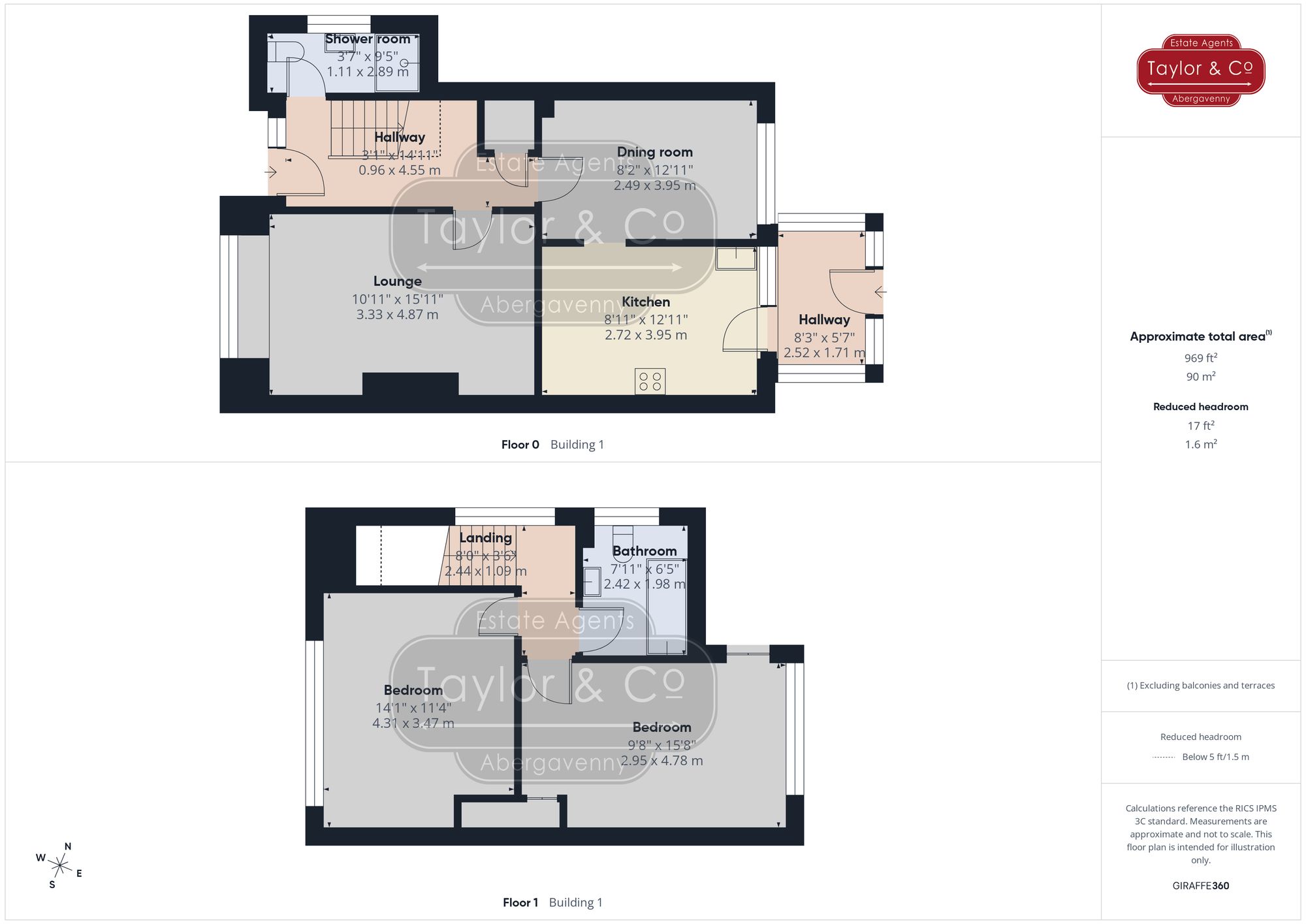 Floorplans For Longhouse Barn, Penperlleni, NP4