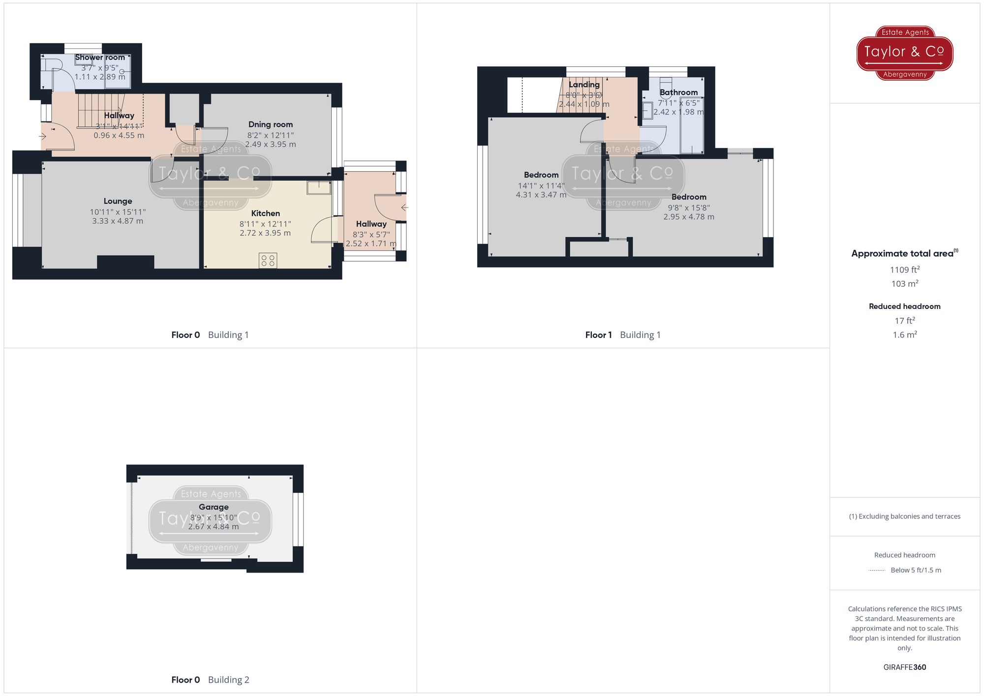 Floorplans For Longhouse Barn, Penperlleni, NP4
