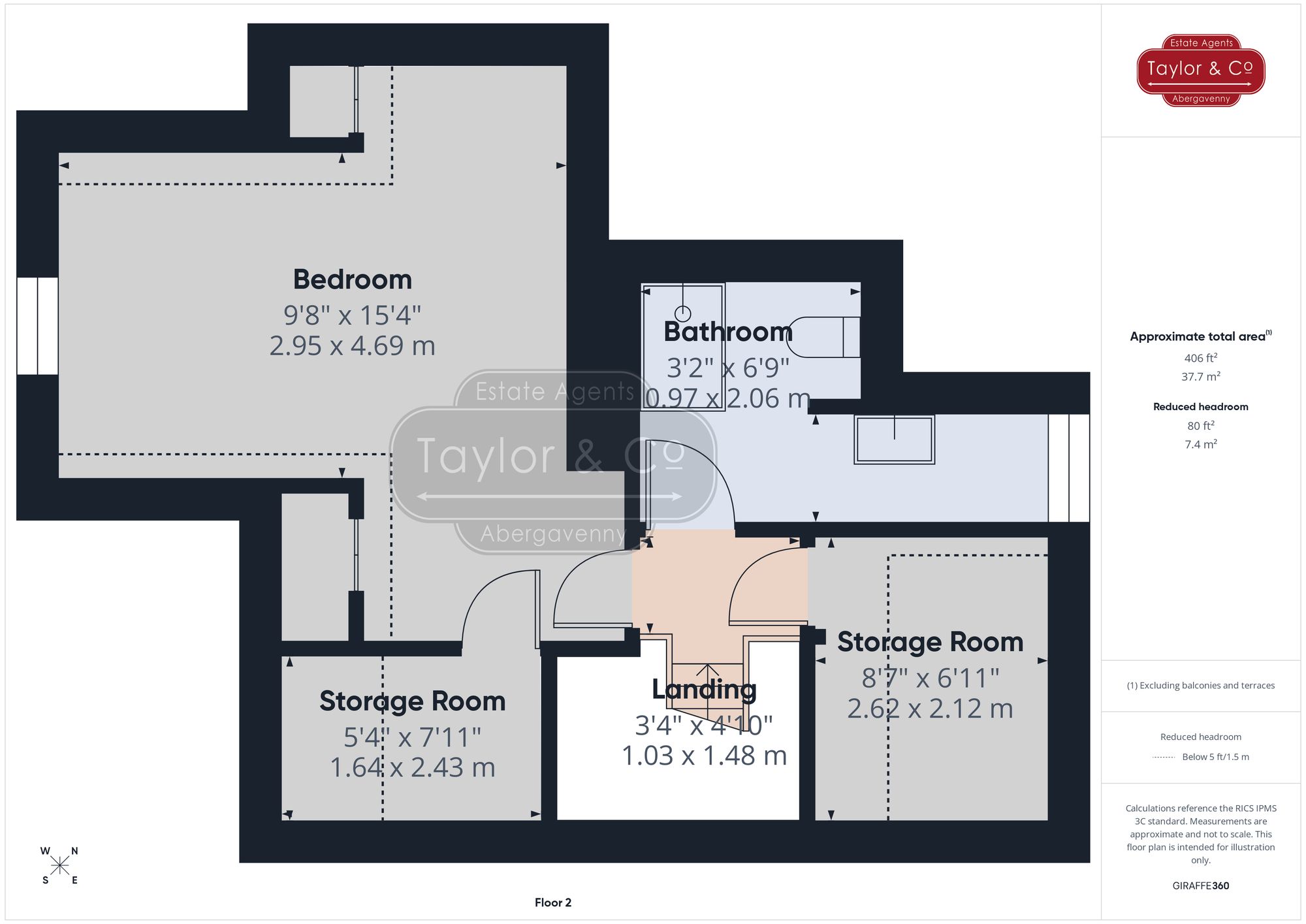 Floorplans For Porthycarne Street, Usk, NP15