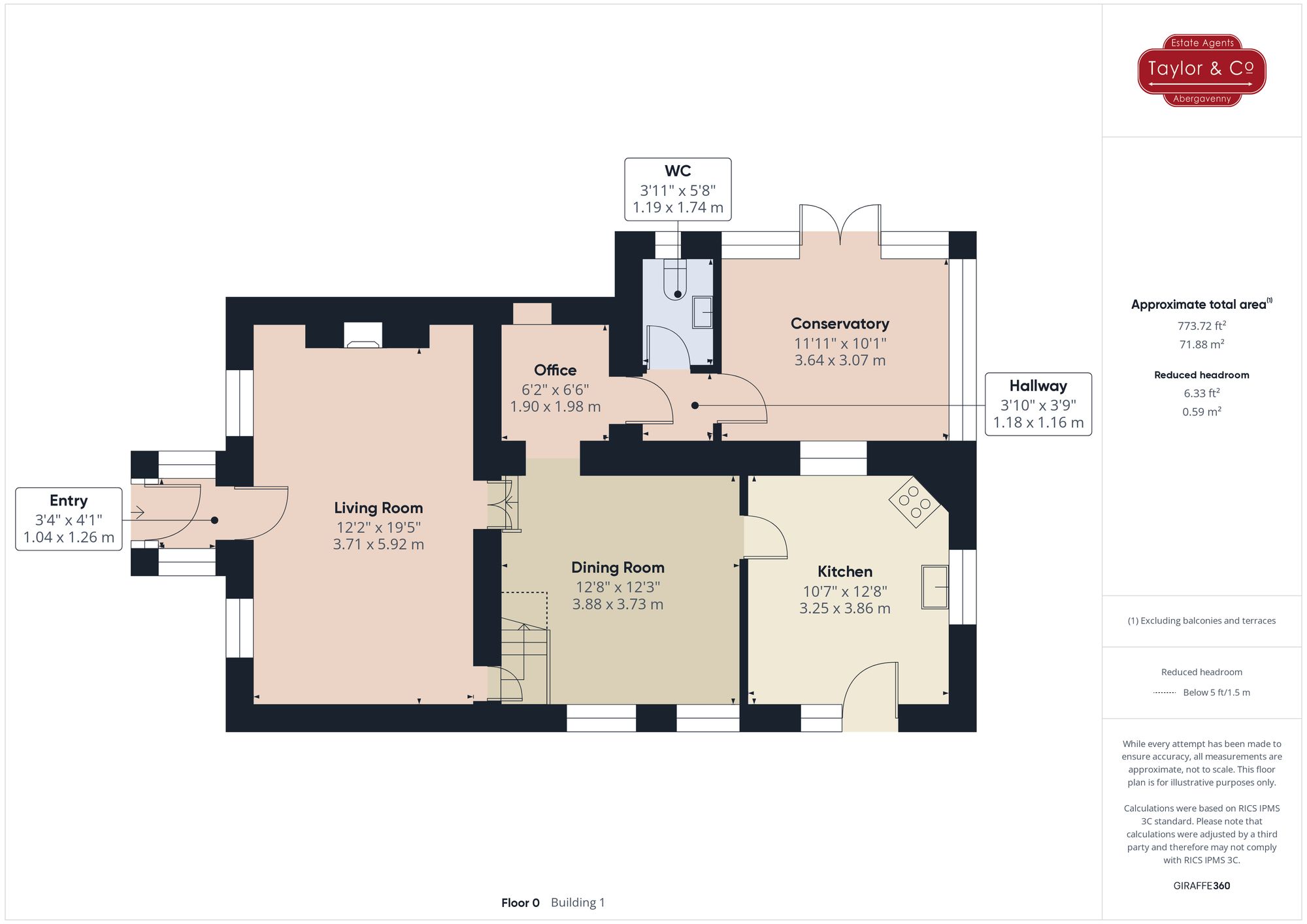 Floorplans For Orchard Lane, Llangynidr, NP8