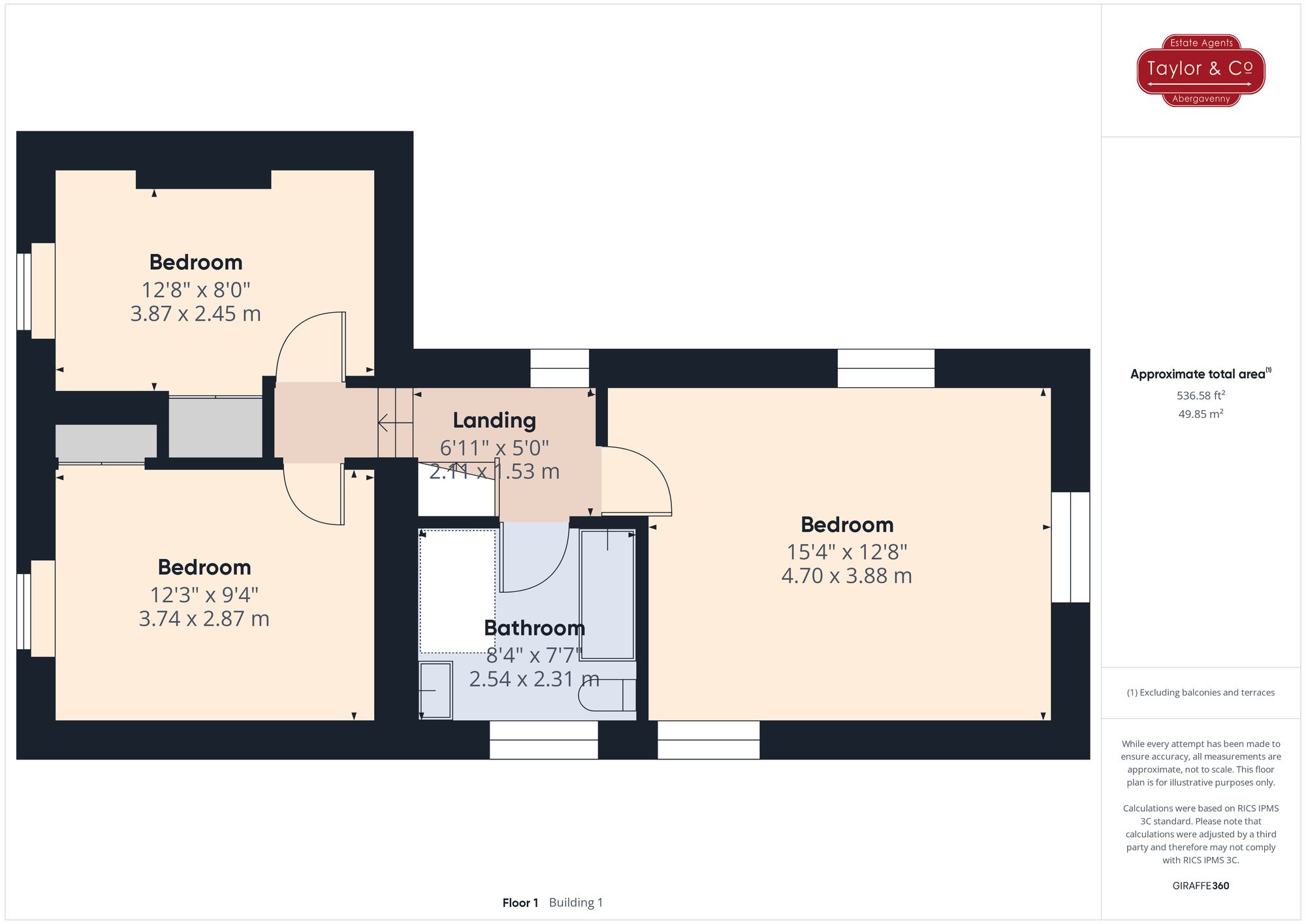 Floorplans For Orchard Lane, Llangynidr, NP8