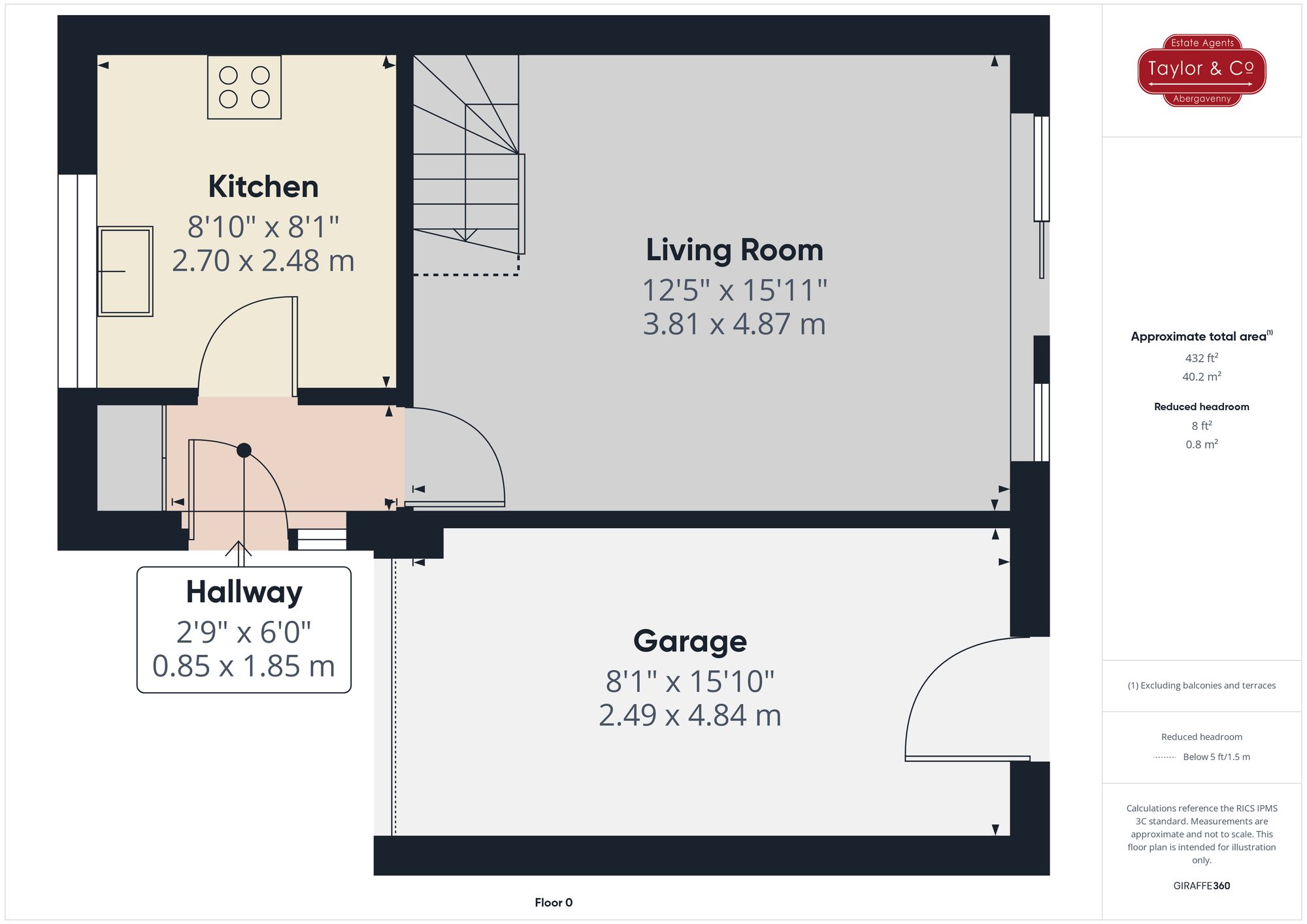 Floorplans For The Newlands, Mardy, NP7
