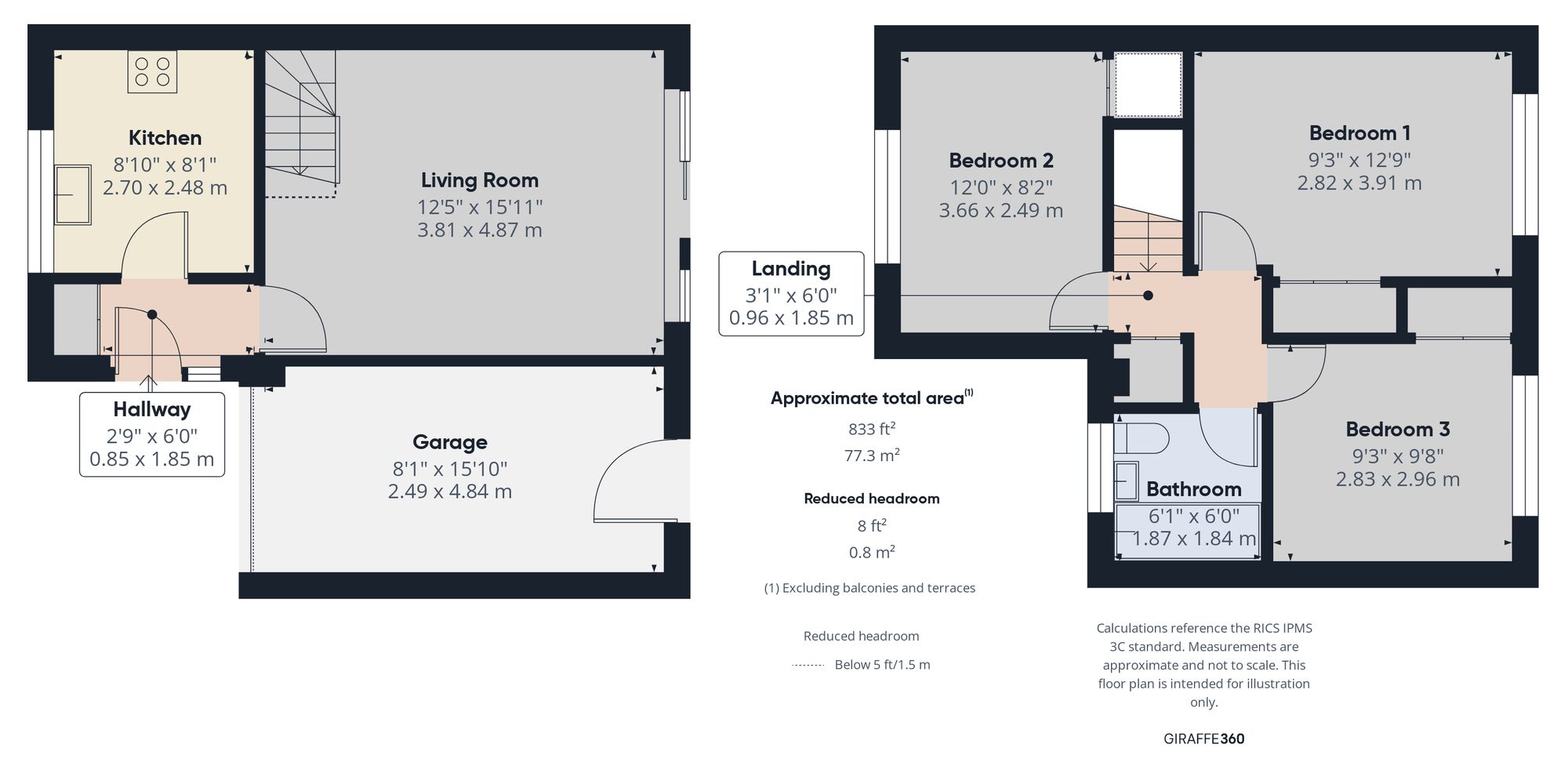 Floorplans For The Newlands, Mardy, NP7