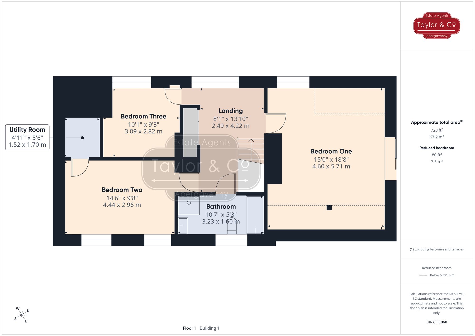 Floorplans For The Dardy, Crickhowell, NP8