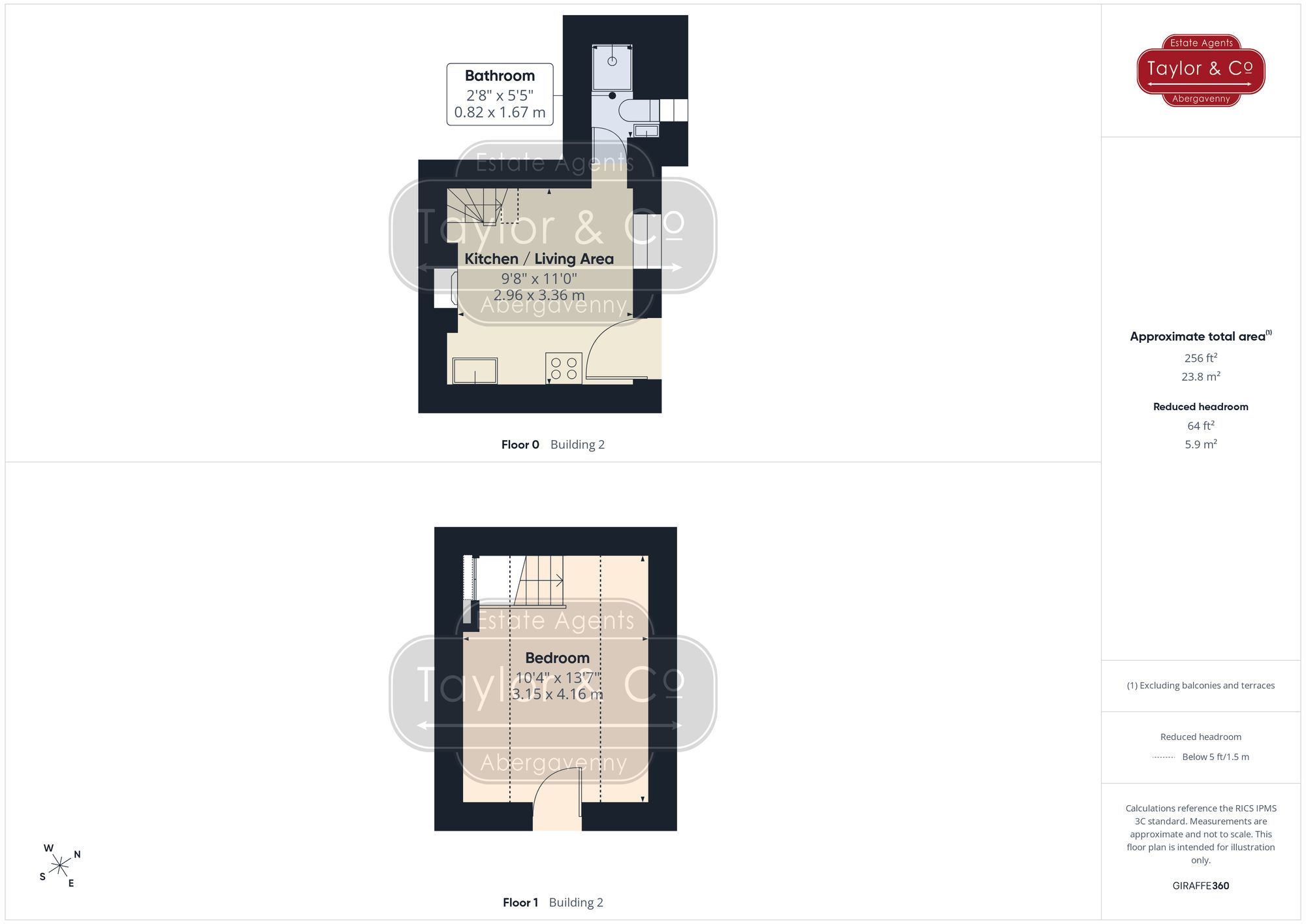 Floorplans For The Dardy, Crickhowell, NP8
