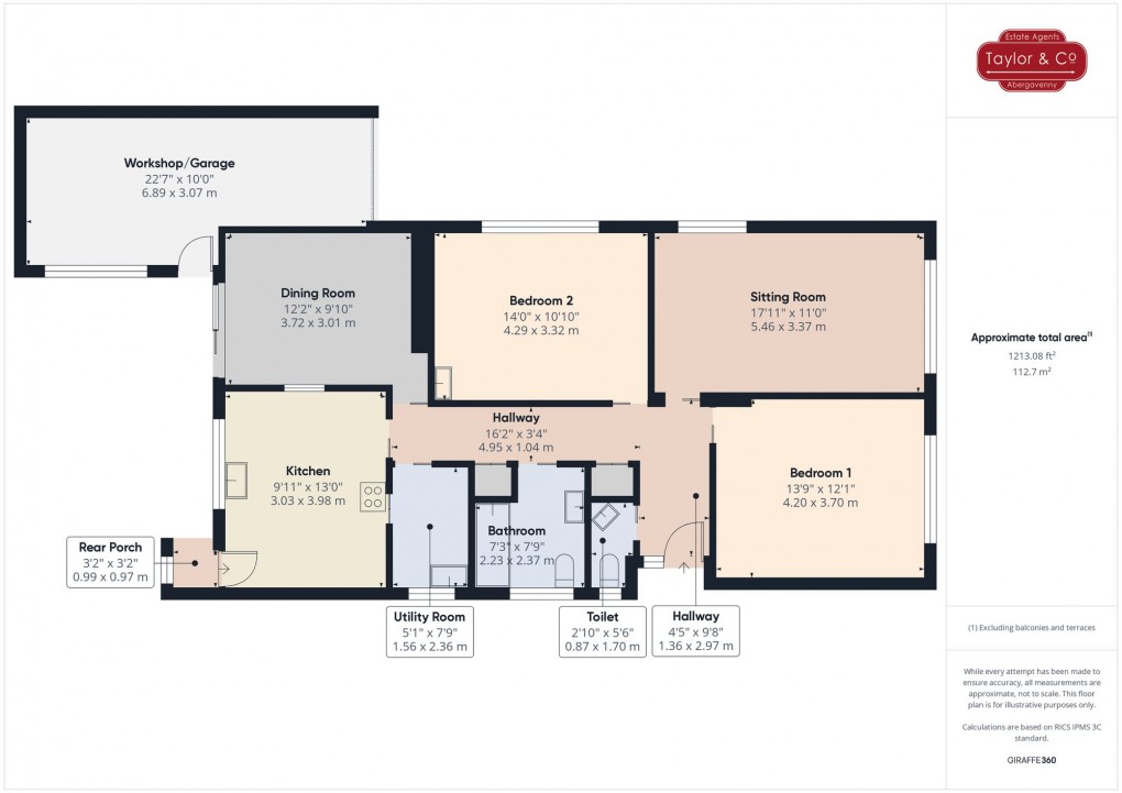 Floorplan for Newtown Road, Penperlleni, NP4