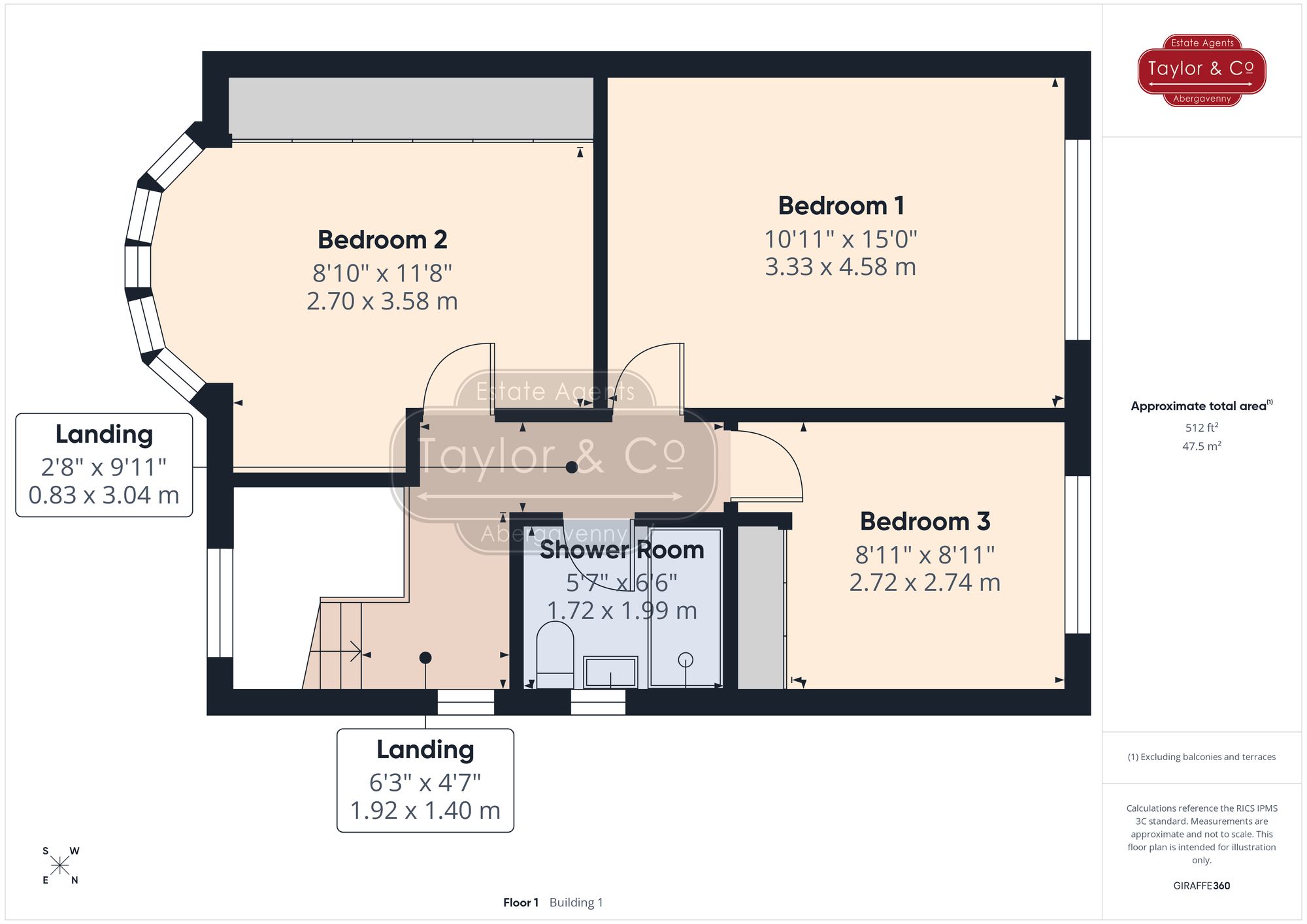Floorplans For Holywell Crescent, Abergavenny, NP7
