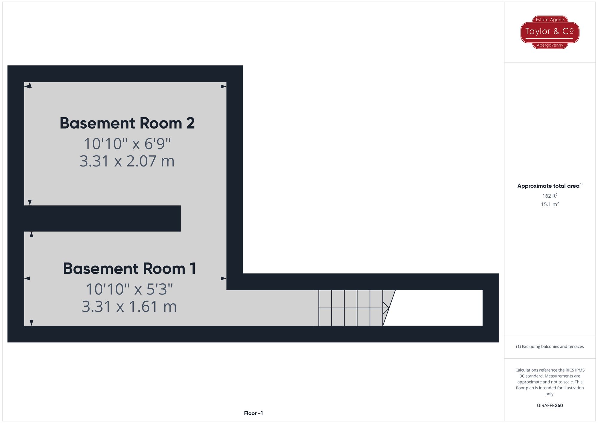 Floorplans For Park Street, Abergavenny, NP7