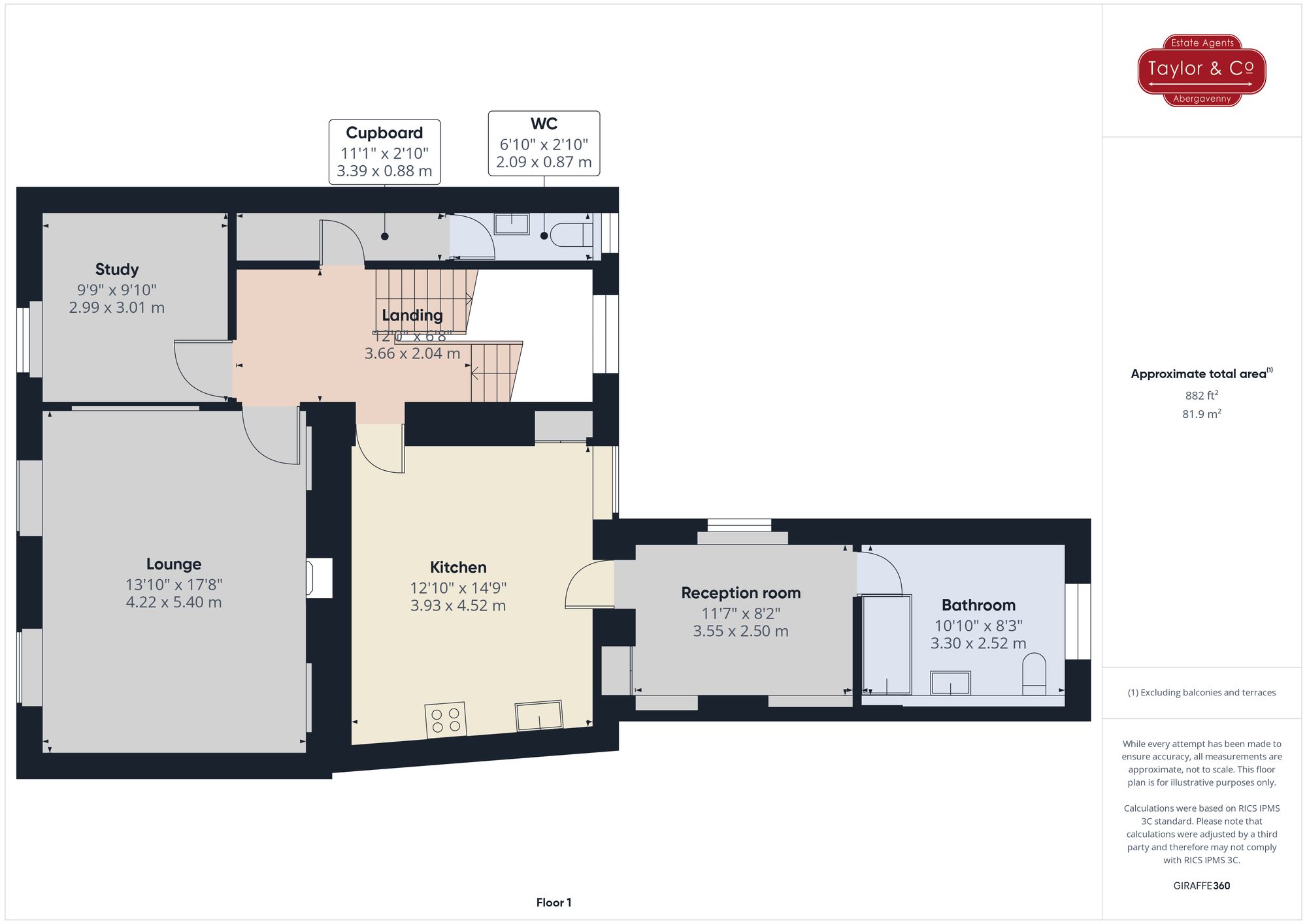 Floorplans For Frogmore Street, Abergavenny, NP7