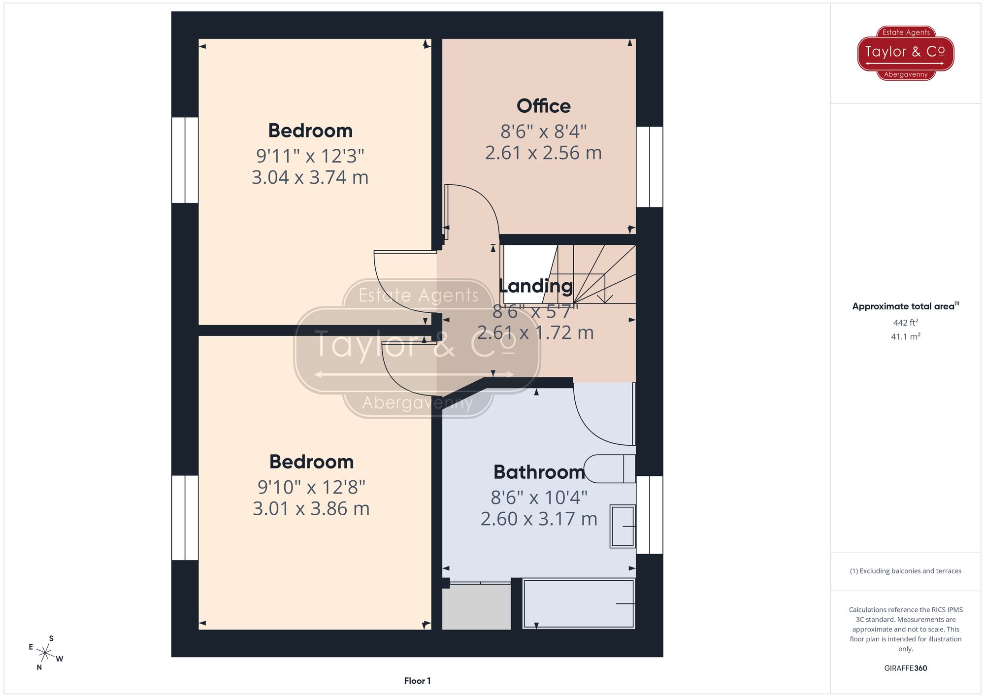 Floorplans For Chapel Road, Abergavenny, NP7