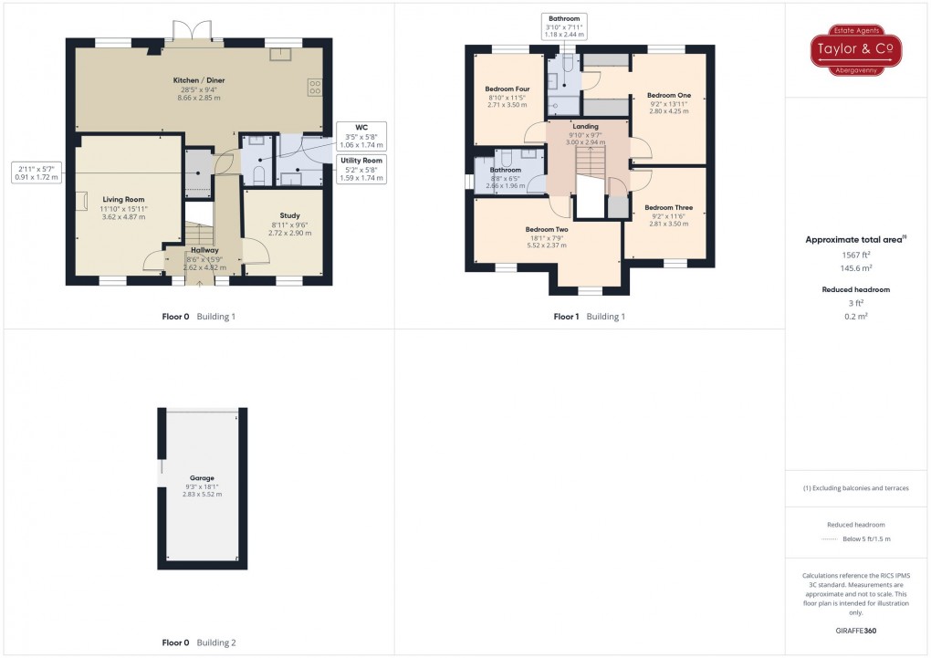 Floorplan for Llangenny Lane, Crickhowell, NP8