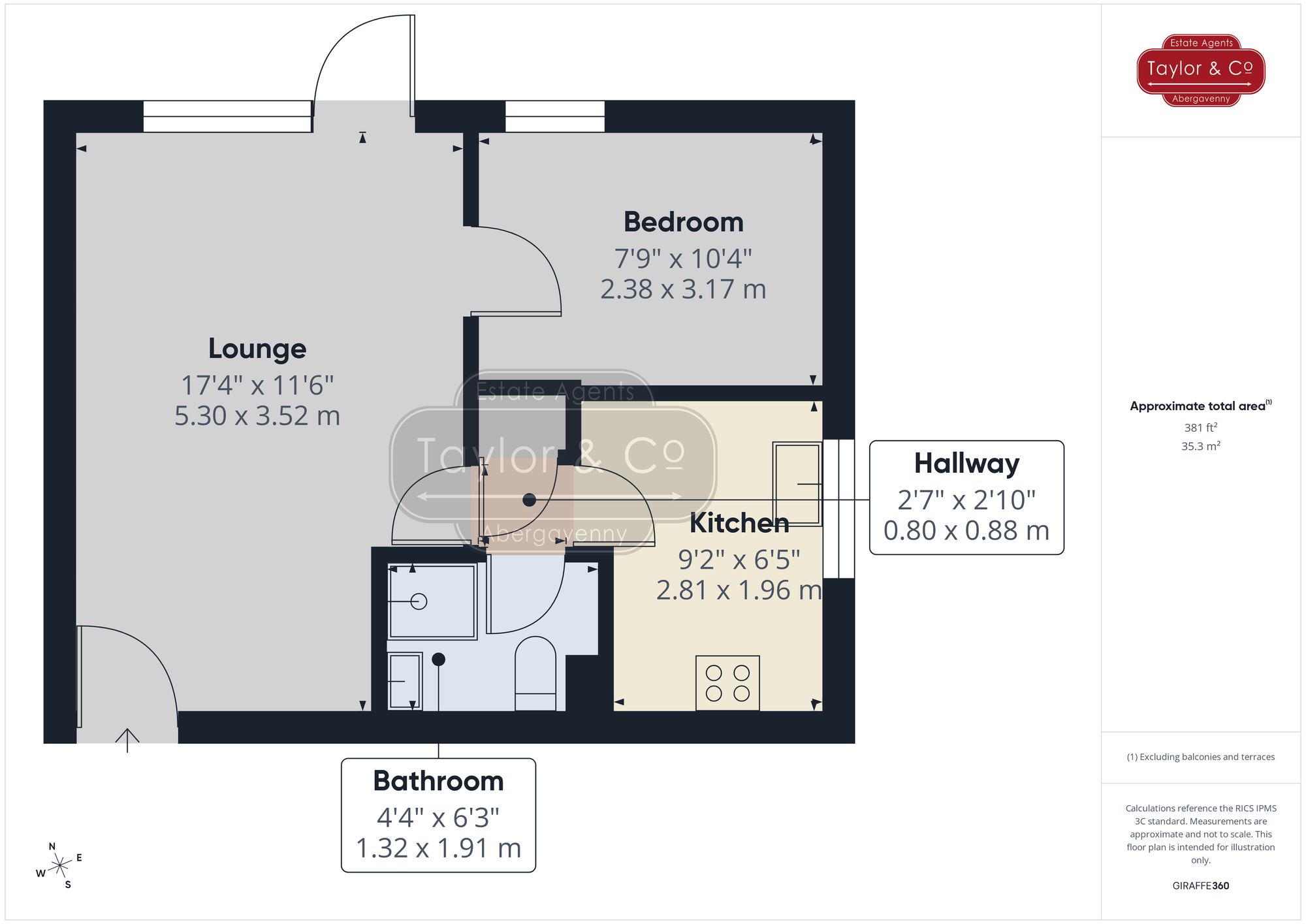Floorplans For The Pines, Mardy, NP7