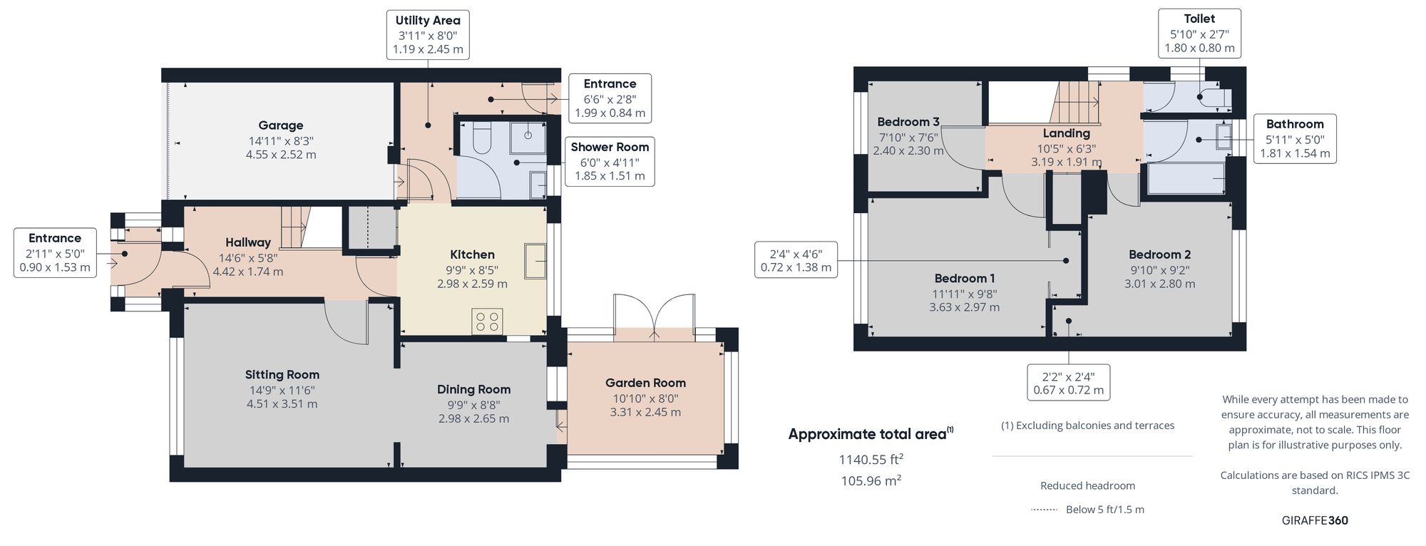 Floorplans For Darren View, Crickhowell, NP8