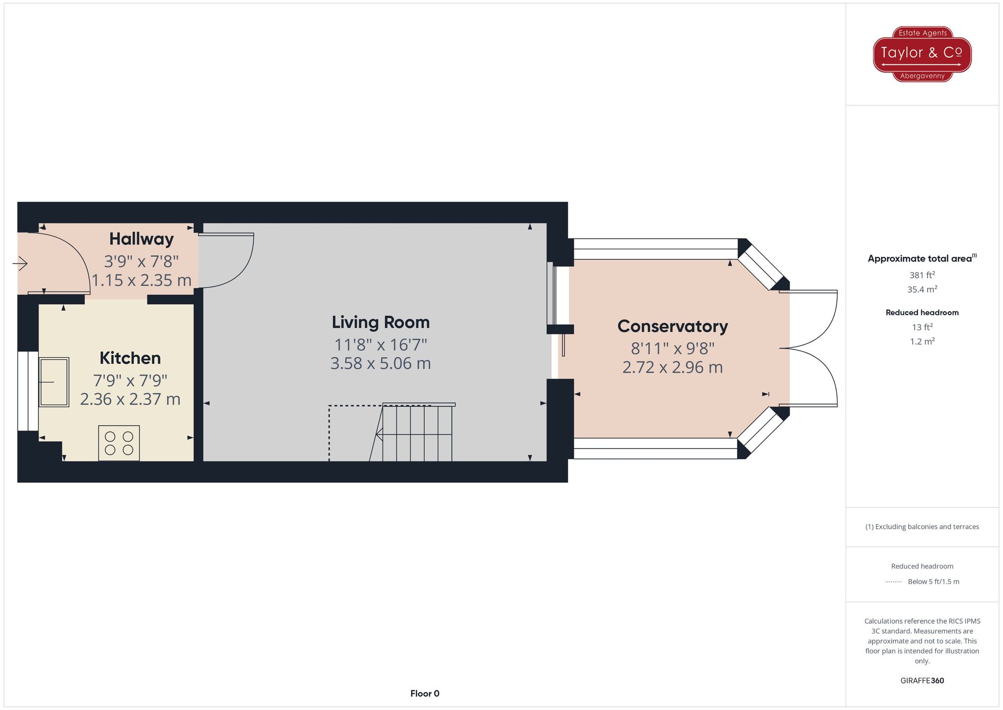 Floorplans For Waterside, Abergavenny, NP7