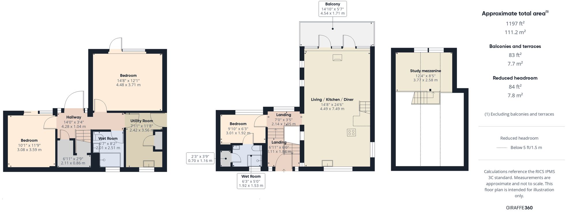Floorplans For Standard Street, Crickhowell, NP8