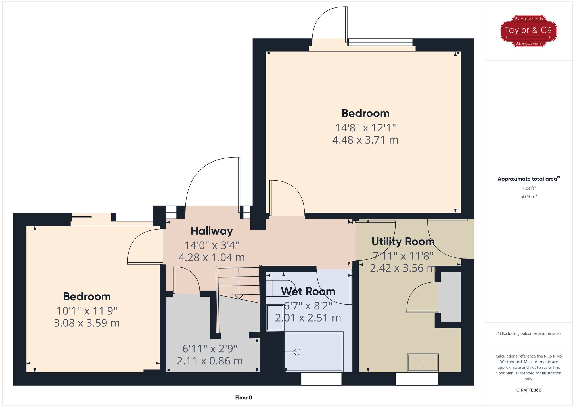 Floorplans For Standard Street, Crickhowell, NP8
