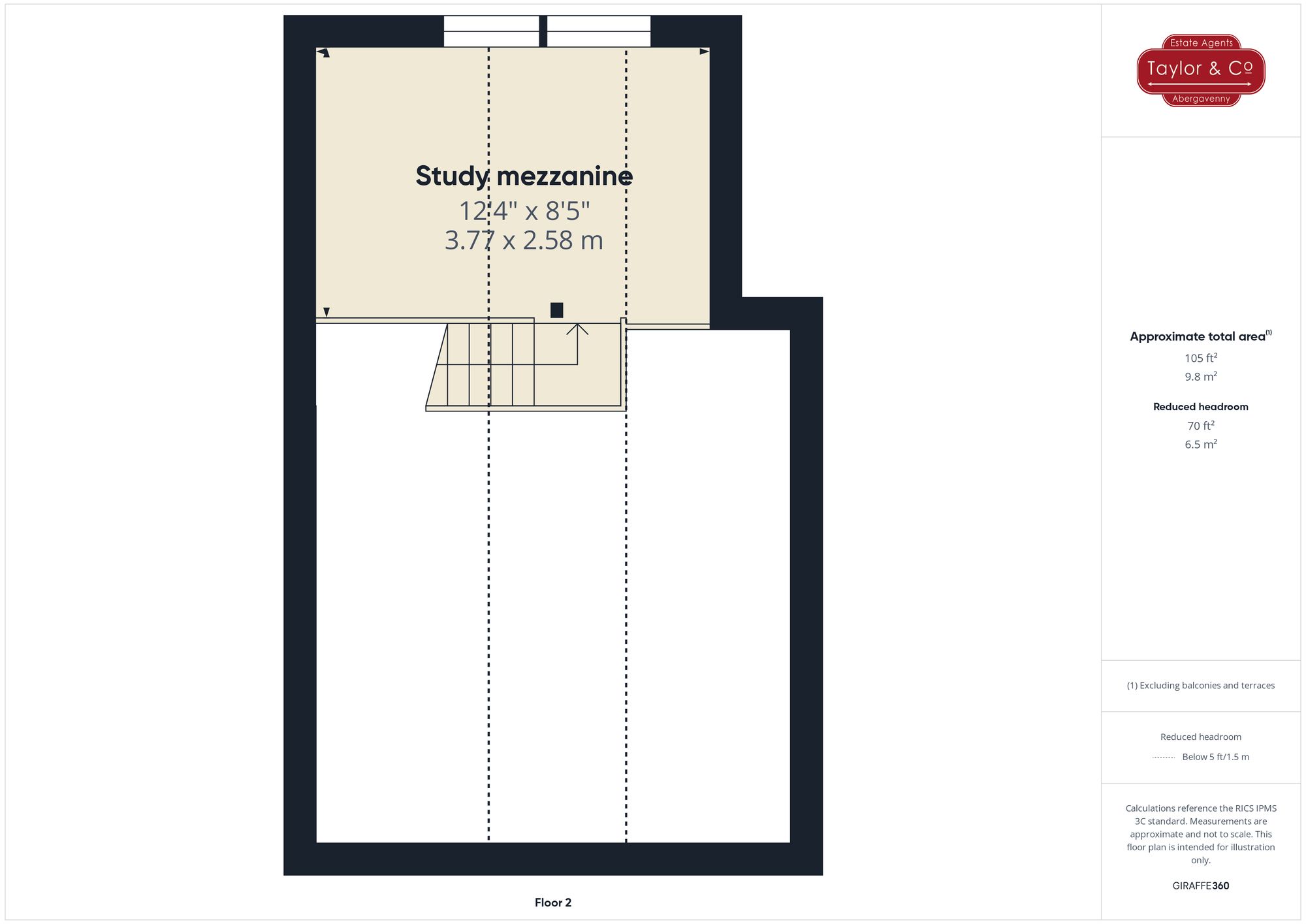 Floorplans For Standard Street, Crickhowell, NP8