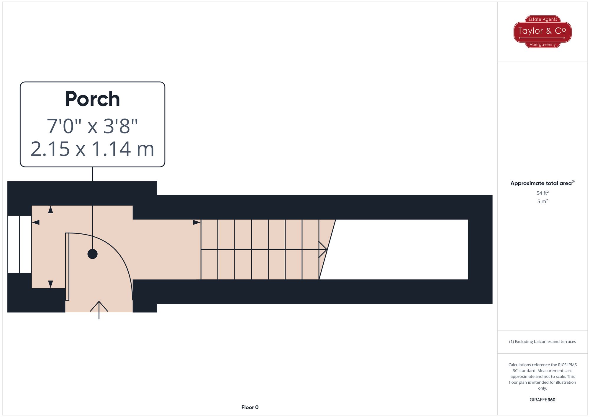 Floorplans For Merthyr Road, Llanfoist, NP7