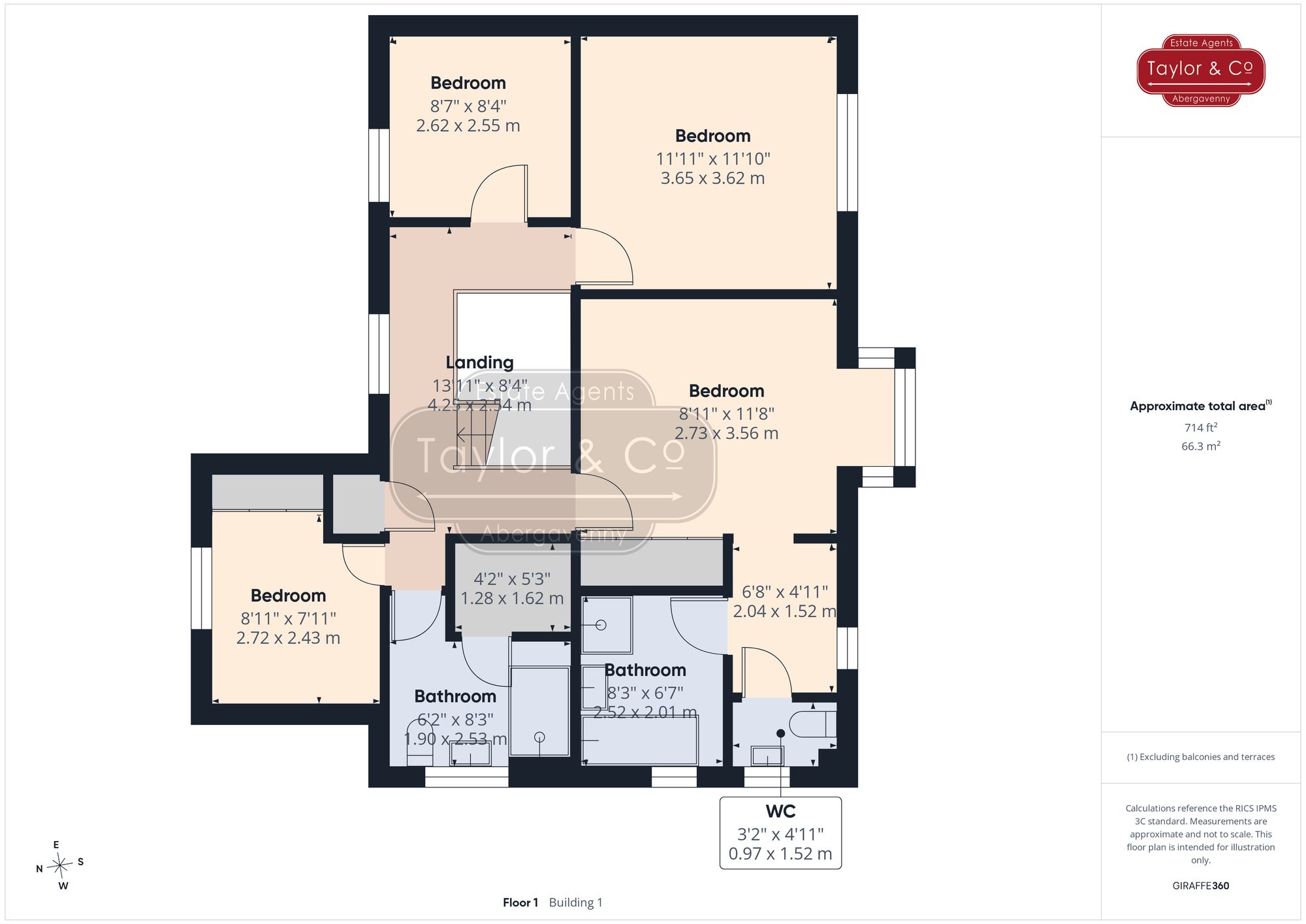 Floorplans For The Shires, Gilwern, NP7
