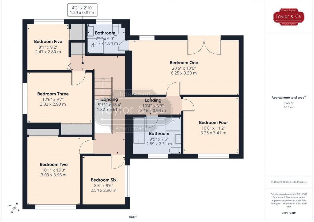 Floorplan for Church Close, Llangynidr, NP8