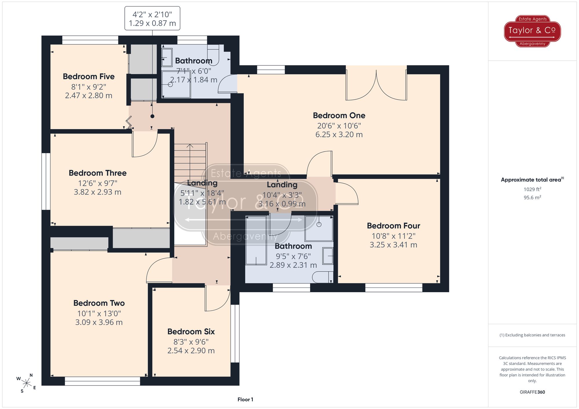 Floorplans For Church Close, Llangynidr, NP8