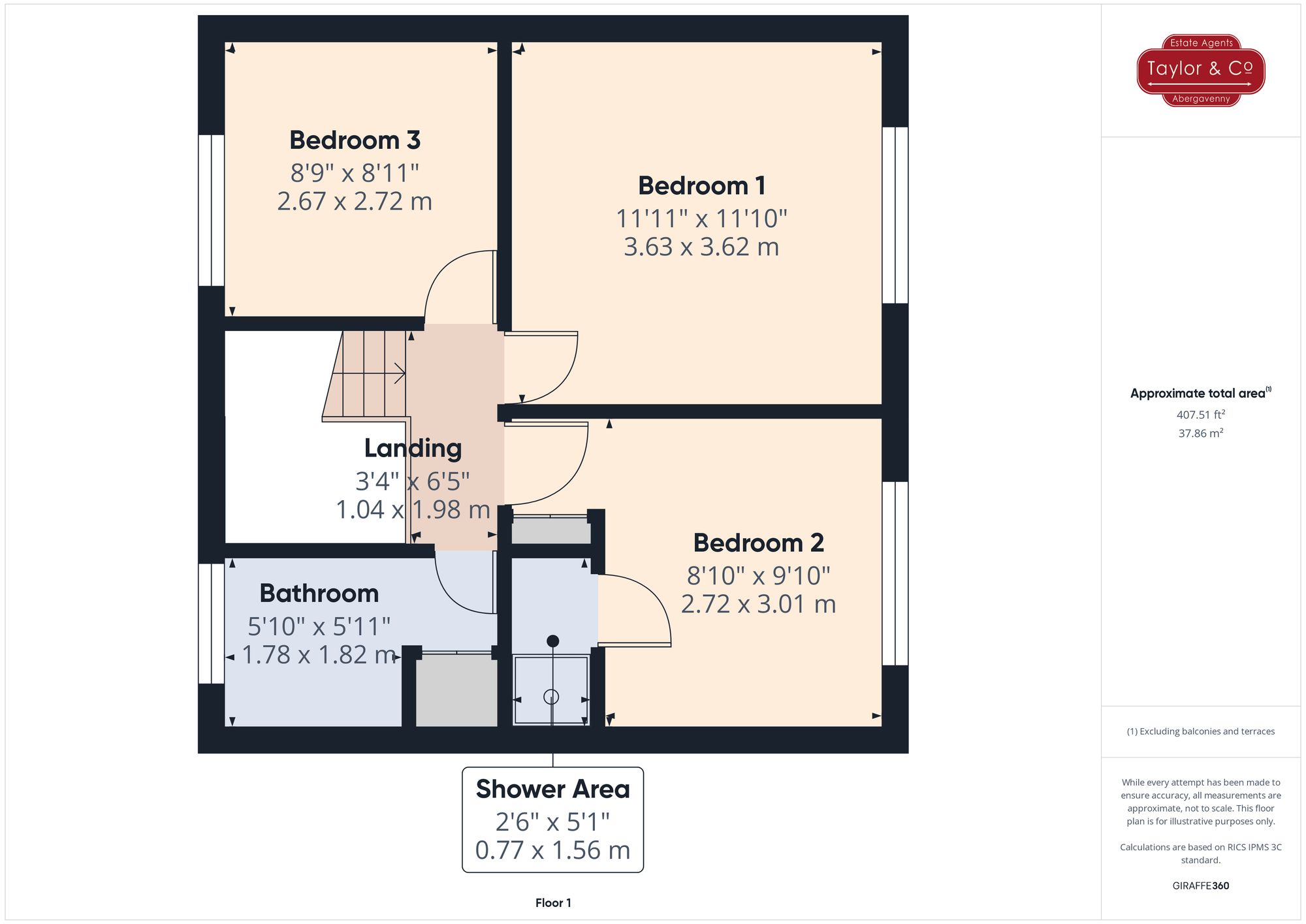 Floorplans For Poplars Close, Mardy, NP7