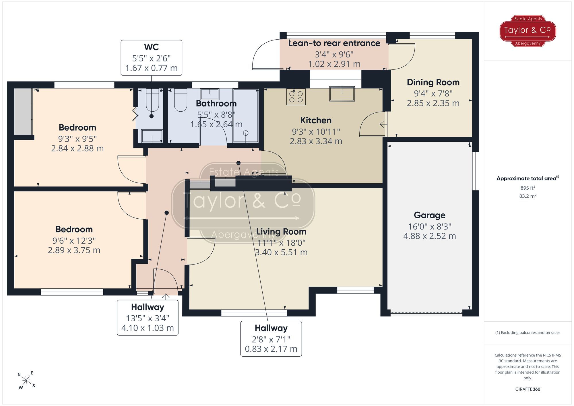 Floorplans For Haven Way, Abergavenny, NP7