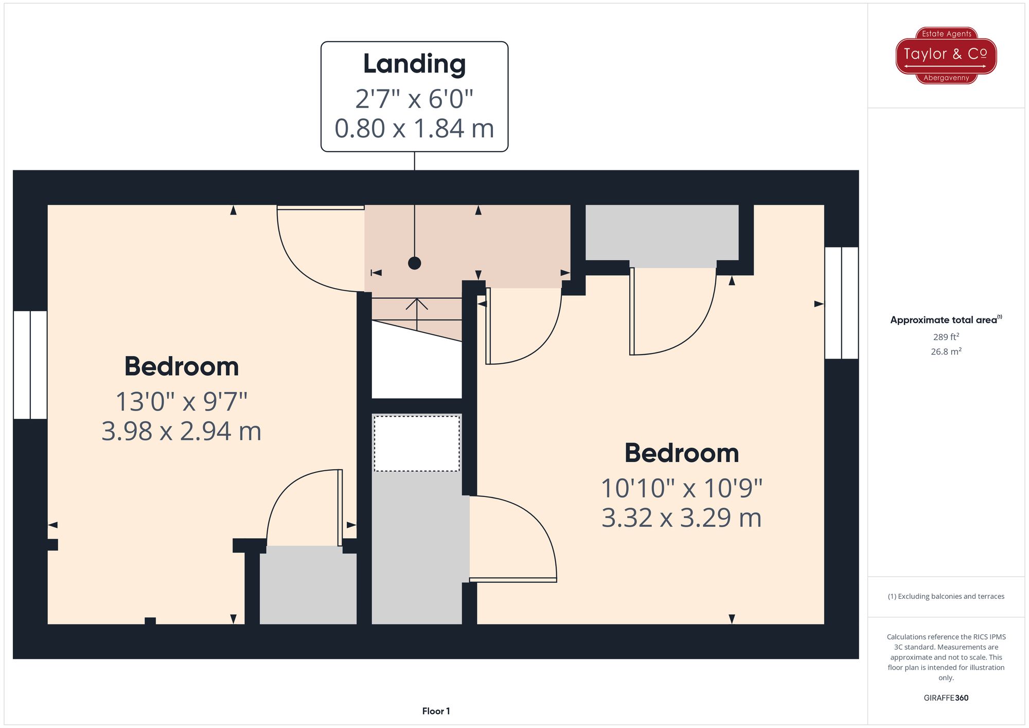 Floorplans For Vincent Street, Blaenavon, NP4