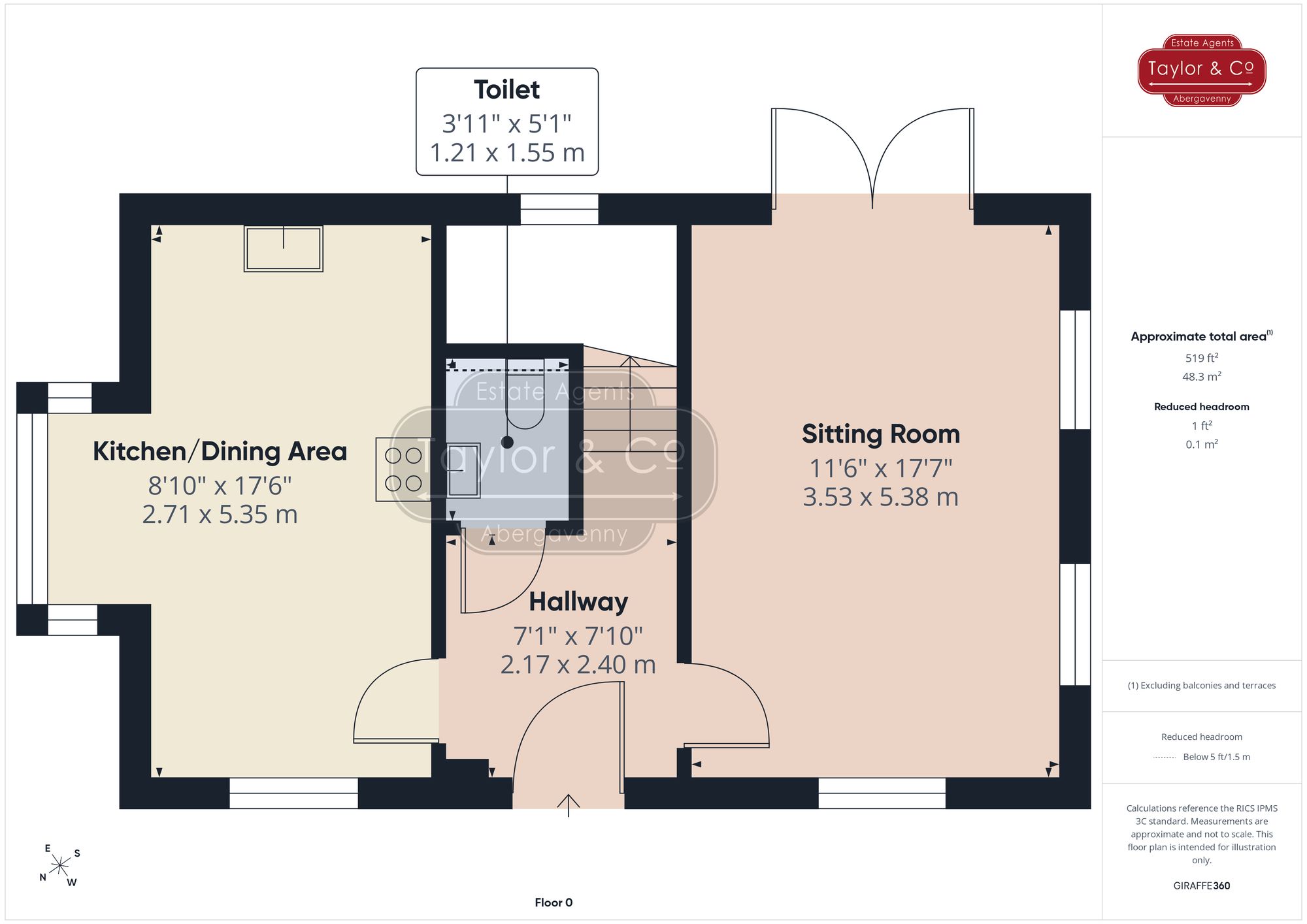 Floorplans For Sycamore Road, Blaenavon, NP4