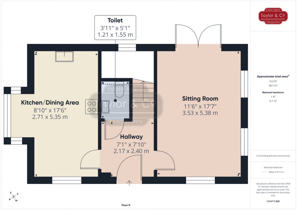 Floorplan for Sycamore Road, Blaenavon, NP4