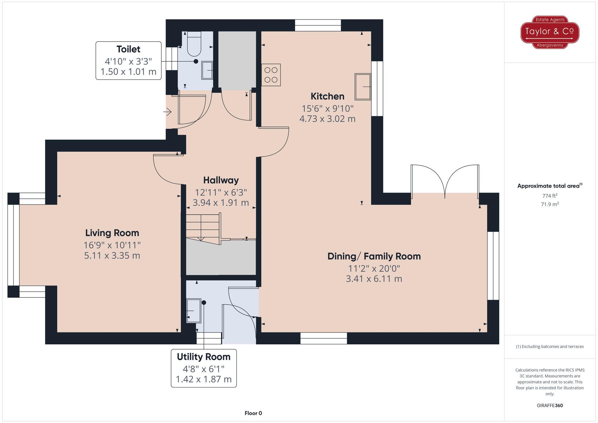 Floorplans For Croesonen Parc, Abergavenny, NP7