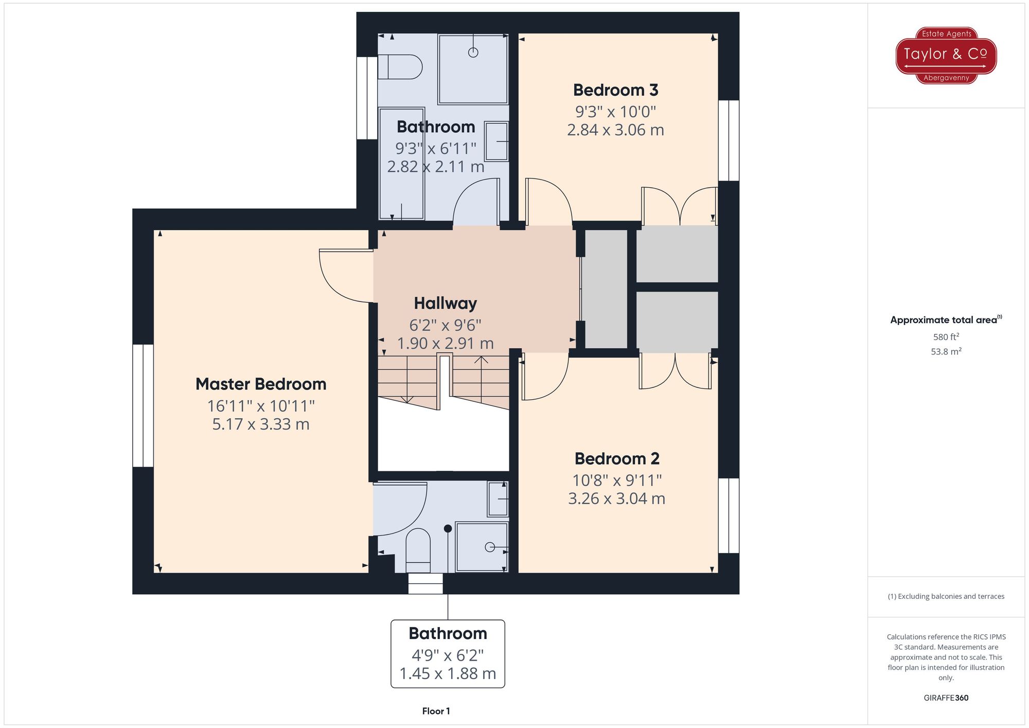 Floorplans For Croesonen Parc, Abergavenny, NP7