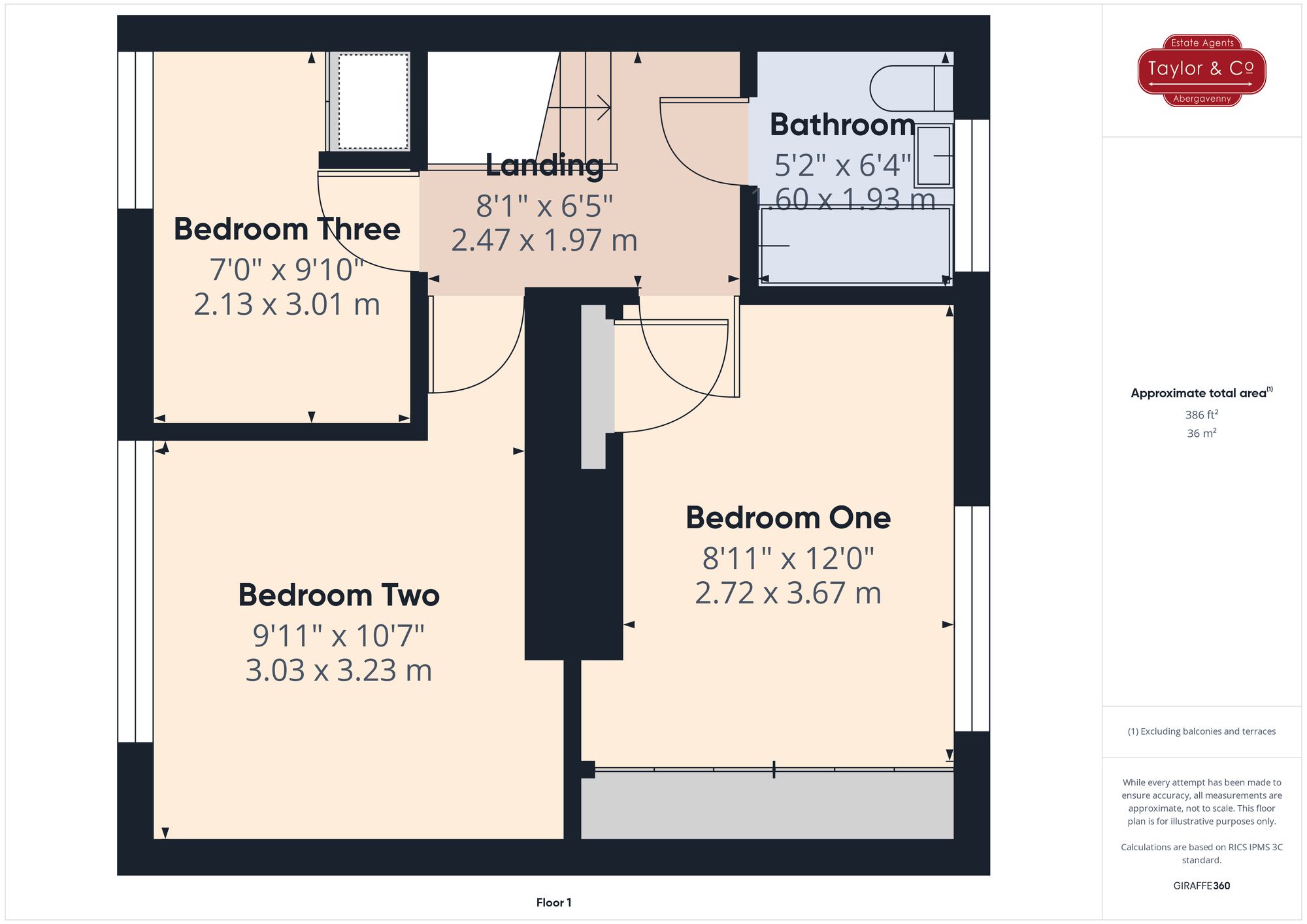 Floorplans For Vale View, Abergavenny, NP7