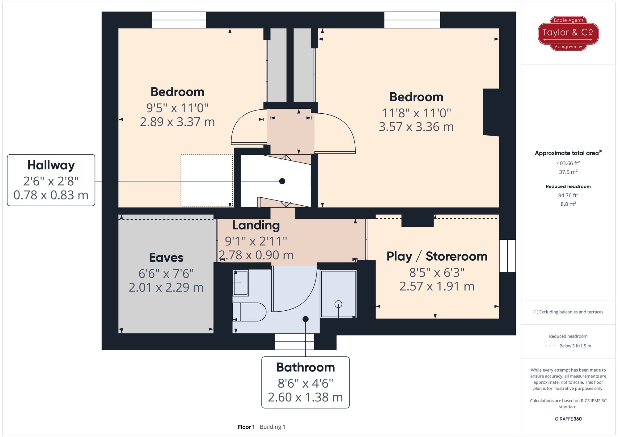 Floorplans For Llanwenarth, Abergavenny, NP7
