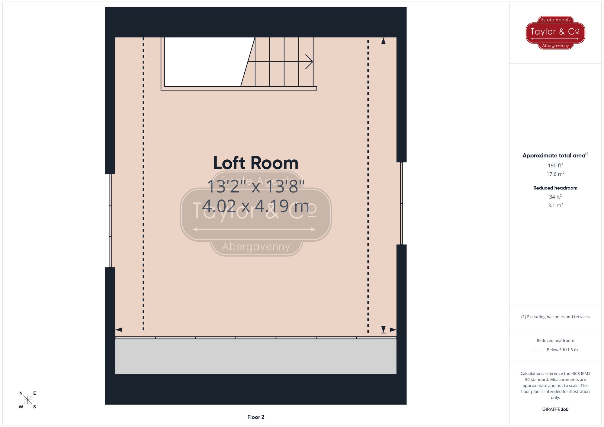 Floorplans For Hereford Road, Abergavenny, NP7