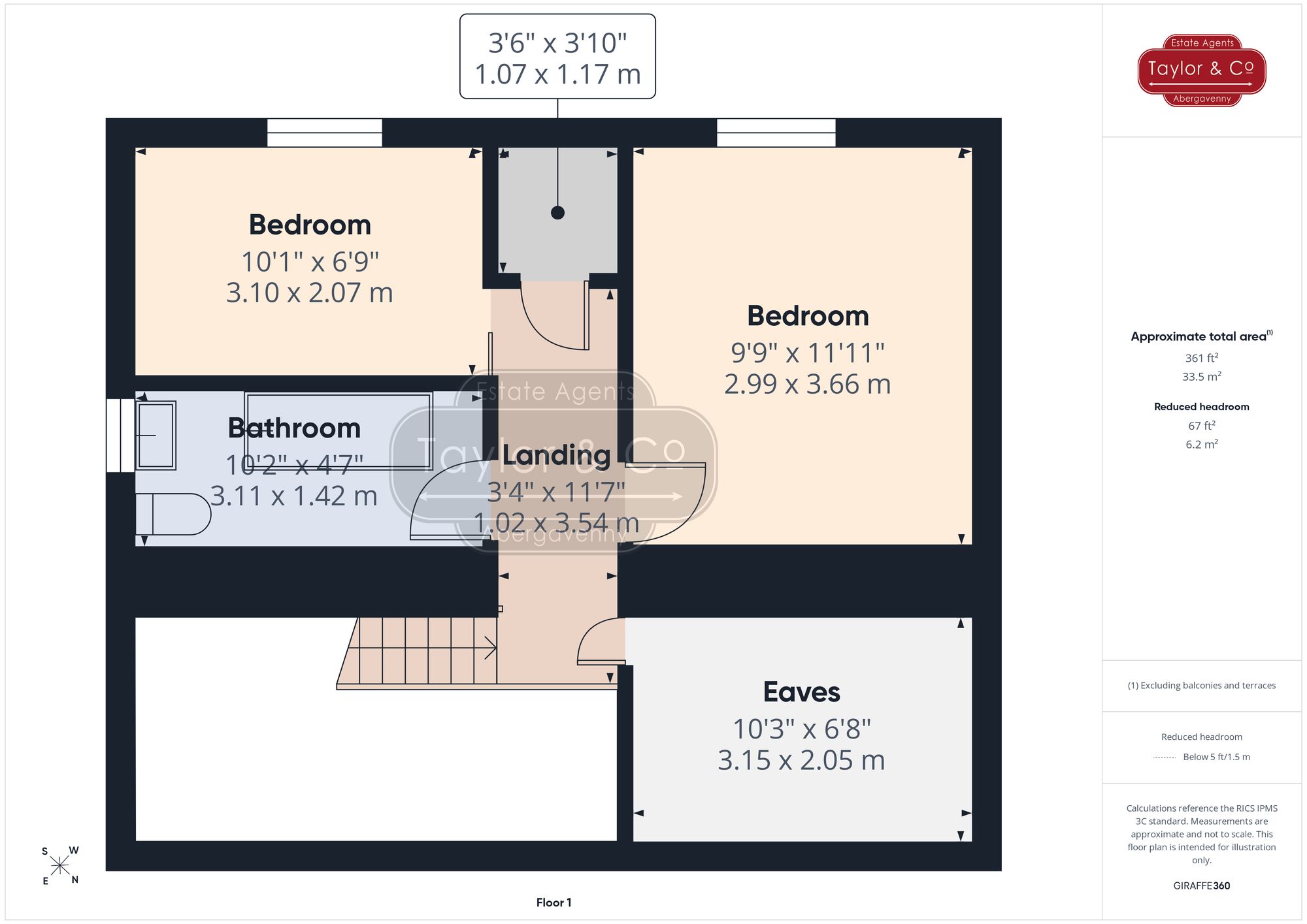 Floorplans For Tretower, Crickhowell, NP8