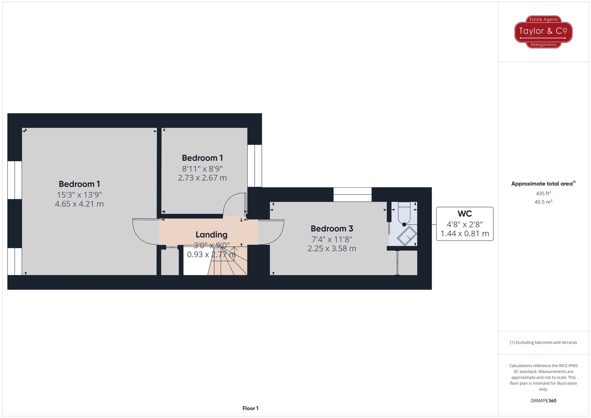 Floorplans For Barnfield Terrace, Blaenavon, NP4