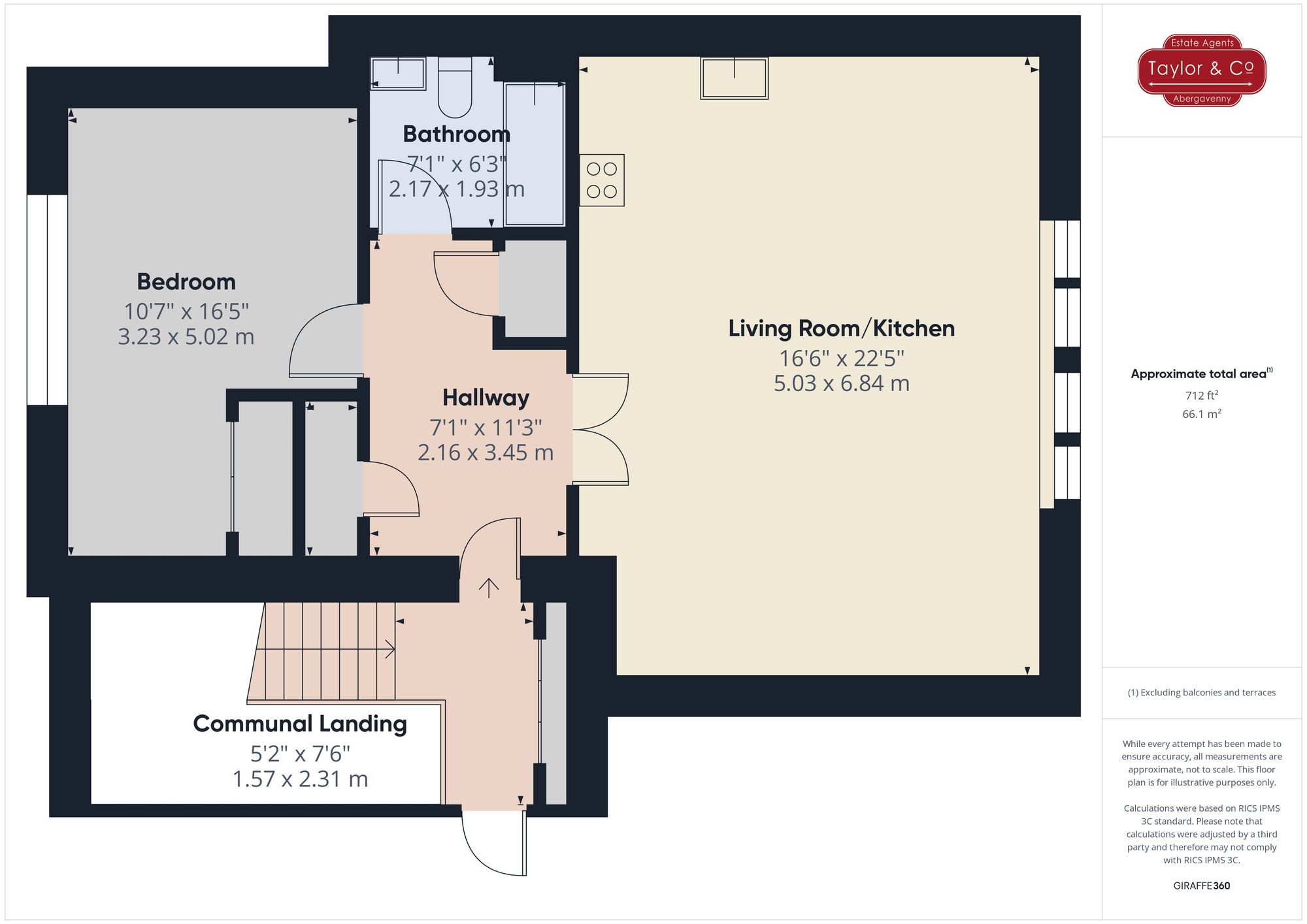 Floorplans For Sarno Square, Abergavenny, NP7