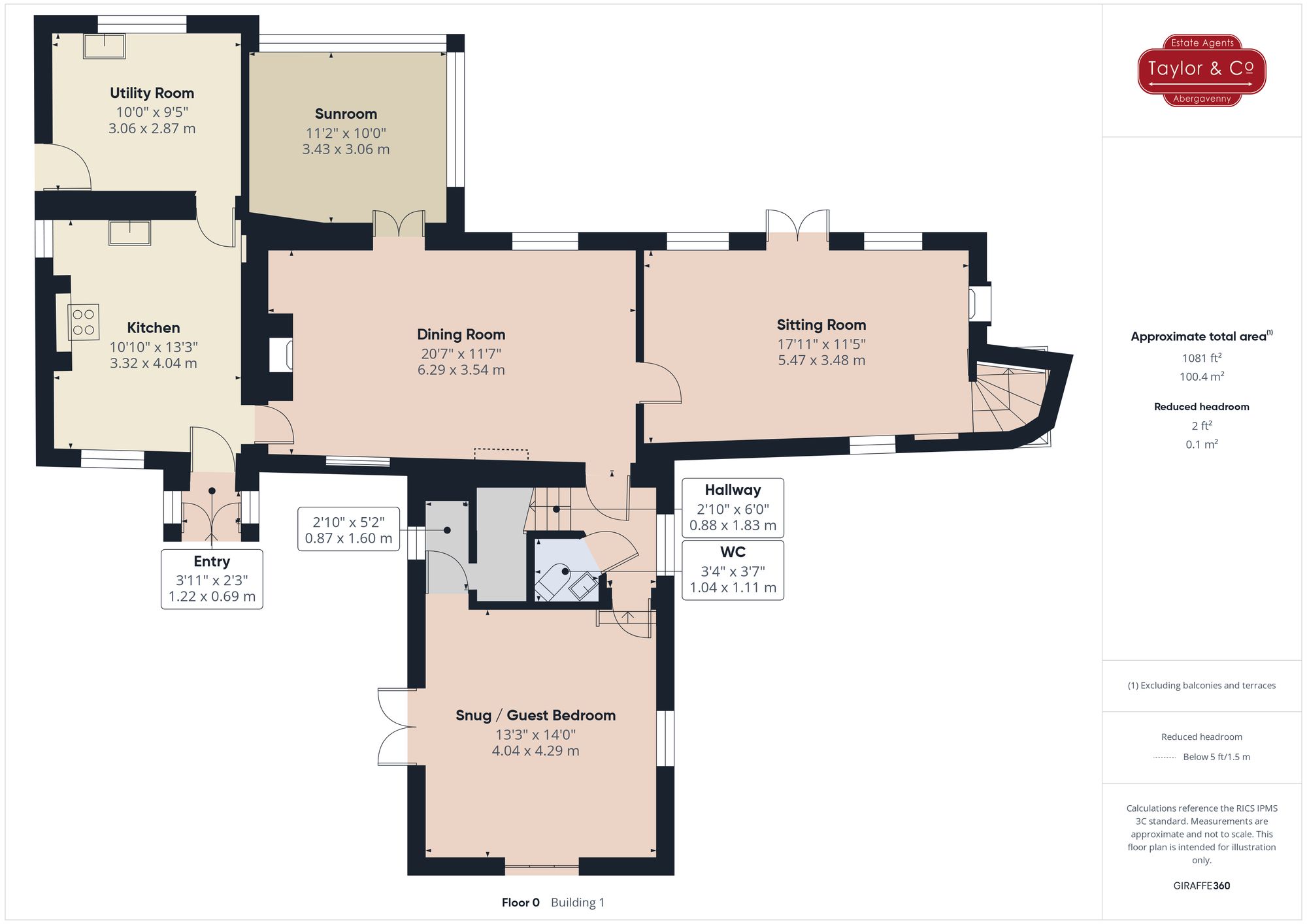 Floorplans For Llanvapley, Abergavenny, NP7