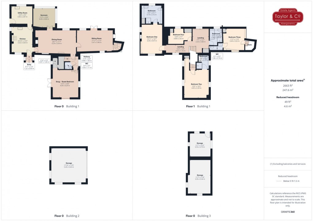 Floorplan for Llanvapley, Abergavenny, NP7