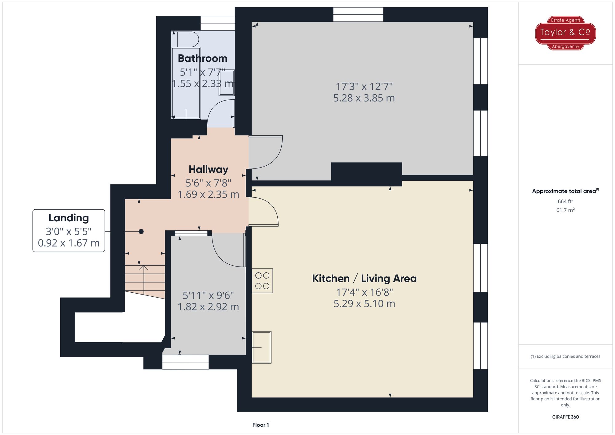 Floorplans For Beaufort Street, 9A Beaufort Street, NP8