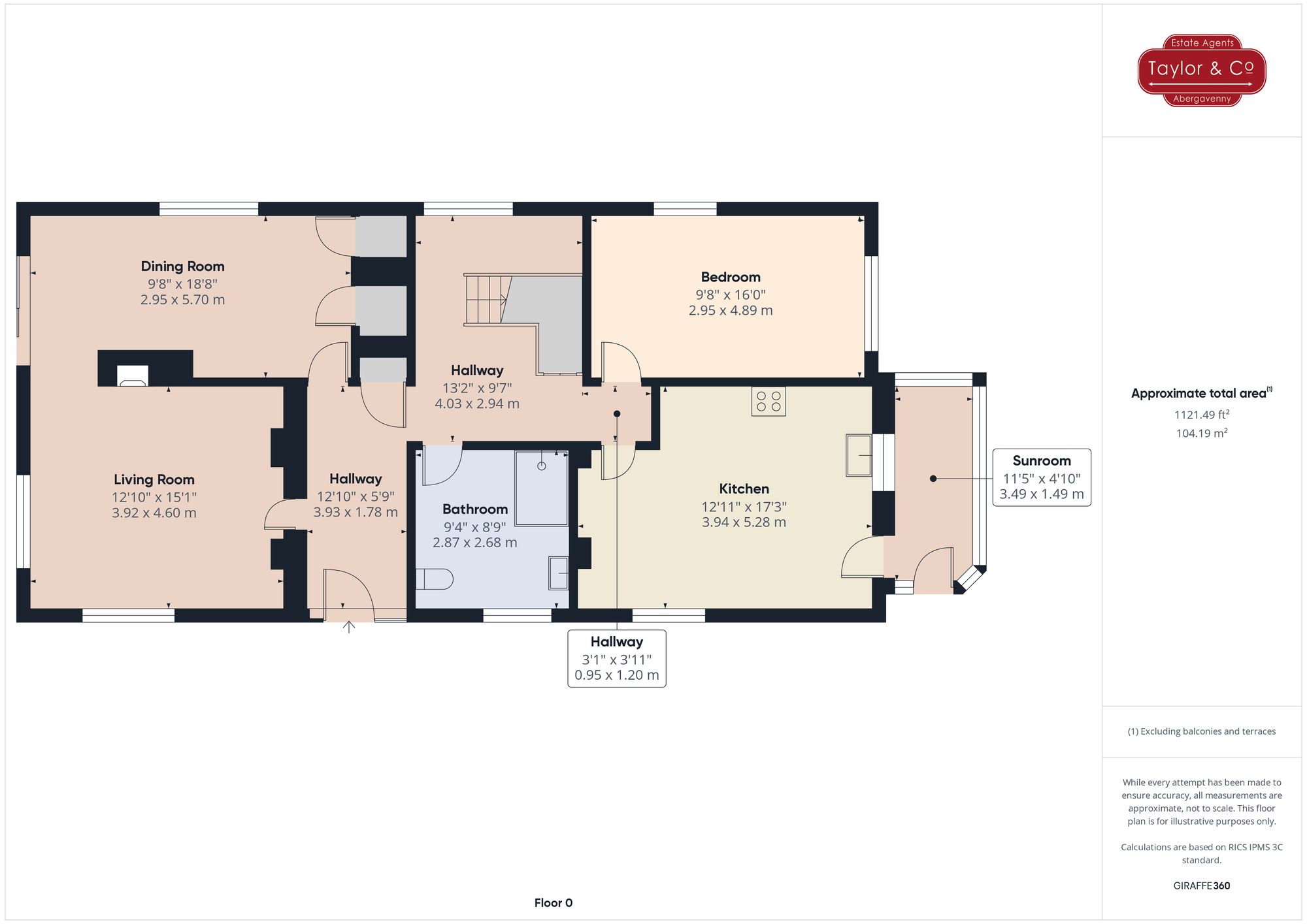 Floorplans For Darren View, Crickhowell, NP8