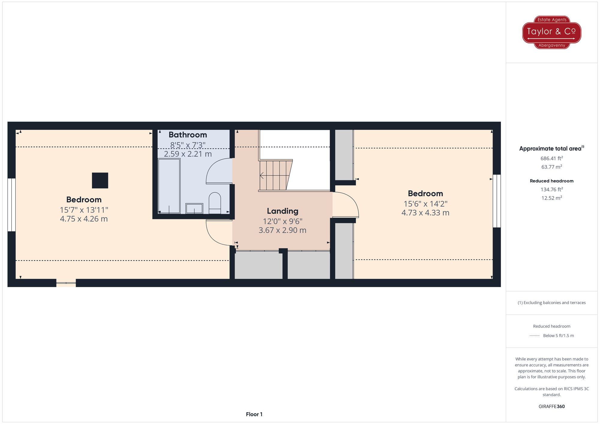 Floorplans For Darren View, Crickhowell, NP8